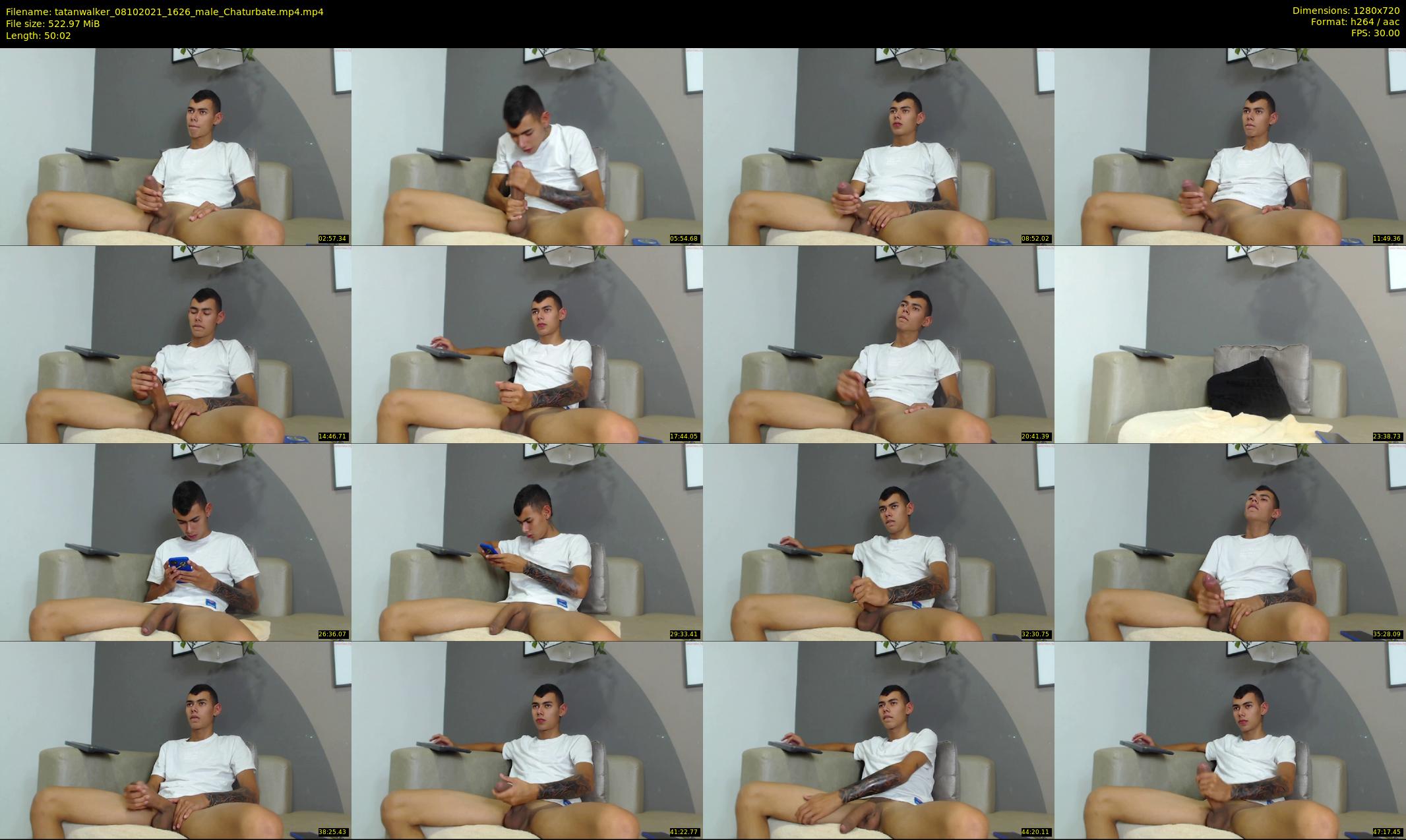 tatanwalker — 51 minute Chaturbate male cam show recording, 720p, Oct 8, 2021