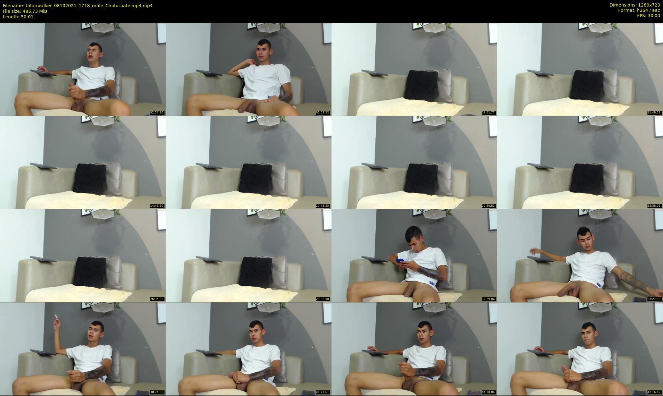 tatanwalker — 51 minute Chaturbate male cam show recording, 720p, Oct 8, 2021