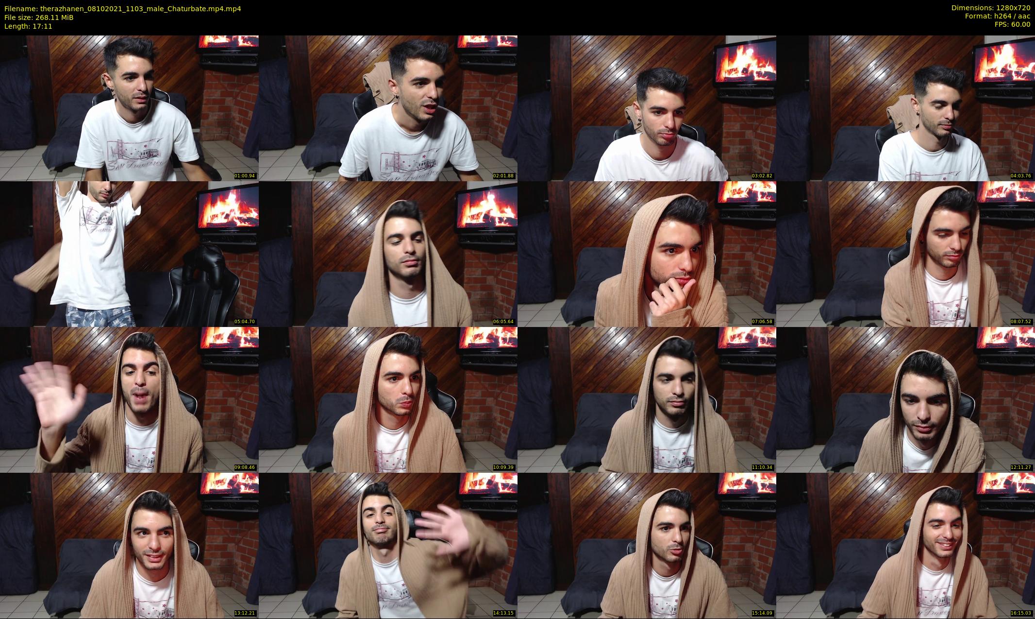 therazhanen — 18 minute Chaturbate couple cam show recording, 720p, Oct 8, 2021