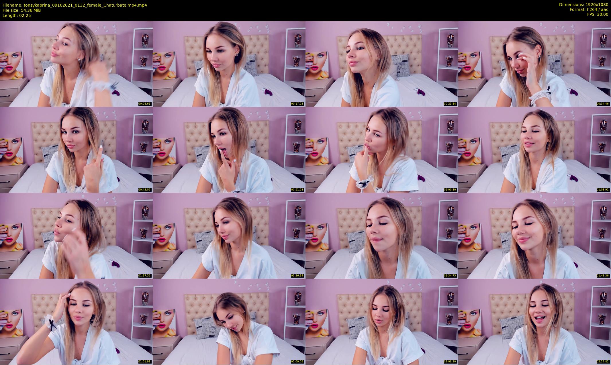 tonsykaprina — 3 minute Chaturbate couple cam show recording, 1080p, Oct 9, 2021