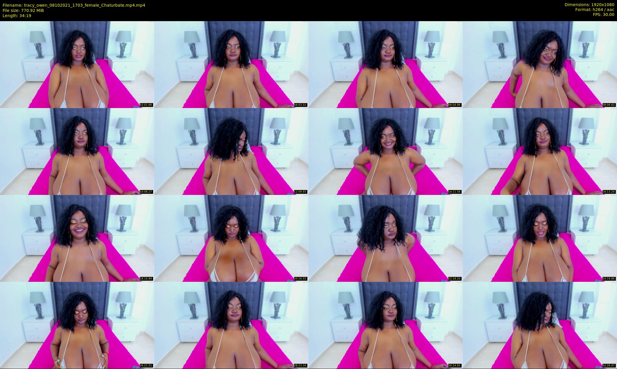 tracy_owen — 35 minute Chaturbate female cam show recording, 1080p, Oct 8, 2021