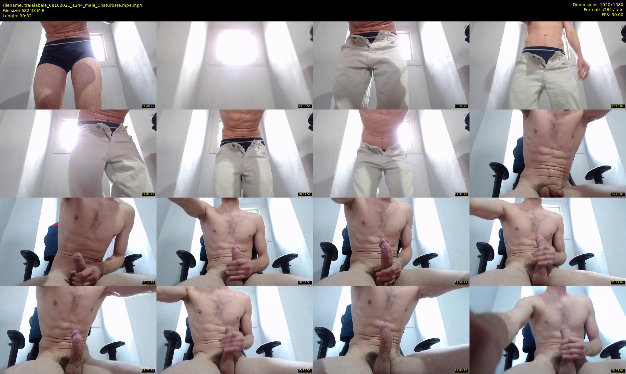 tralalabala — 31 minute Chaturbate male cam show recording, 1080p, Oct 8, 2021