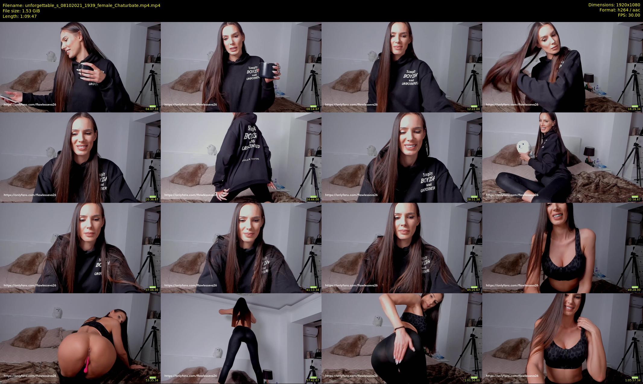 unforgettable_s — 70 minute Chaturbate female cam show recording, 1080p, Oct 8, 2021