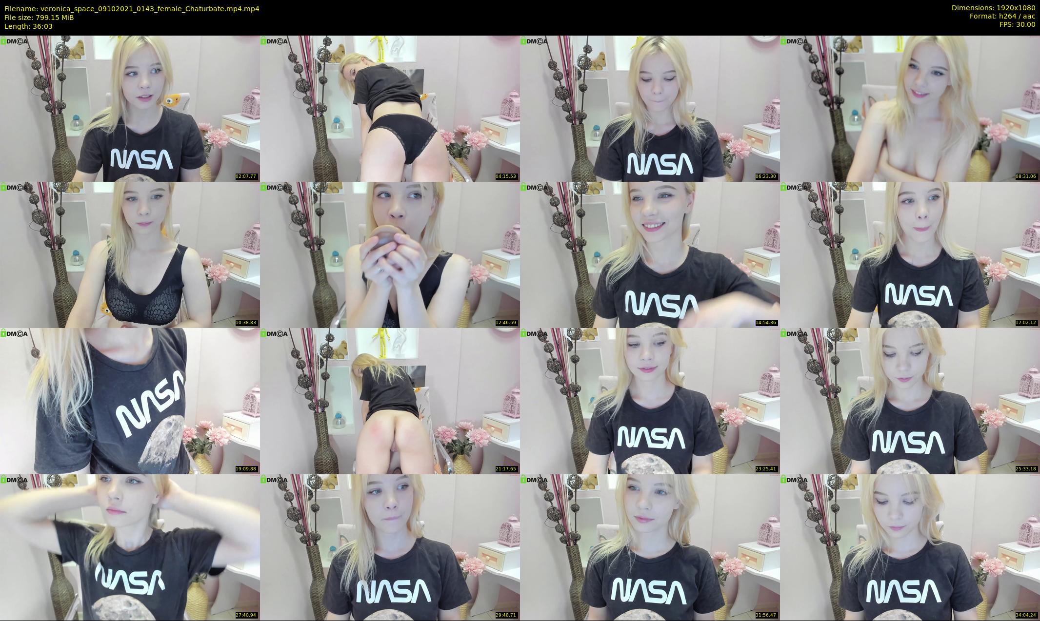 veronica_space — 37 minute Chaturbate female cam show recording, 1080p, Oct 9, 2021