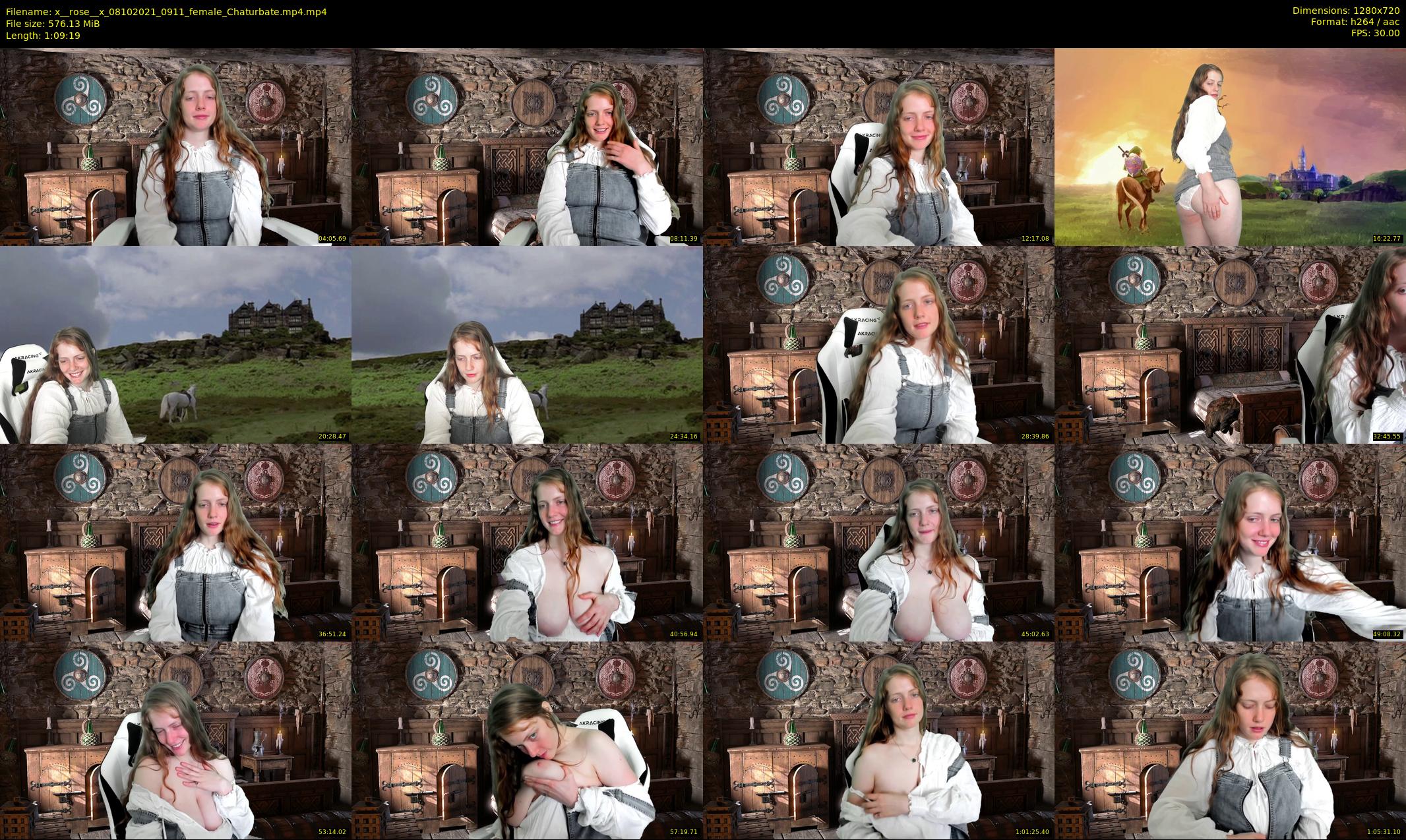 x__rose__x — 70 minute Chaturbate female cam show recording, 720p, Oct 8, 2021