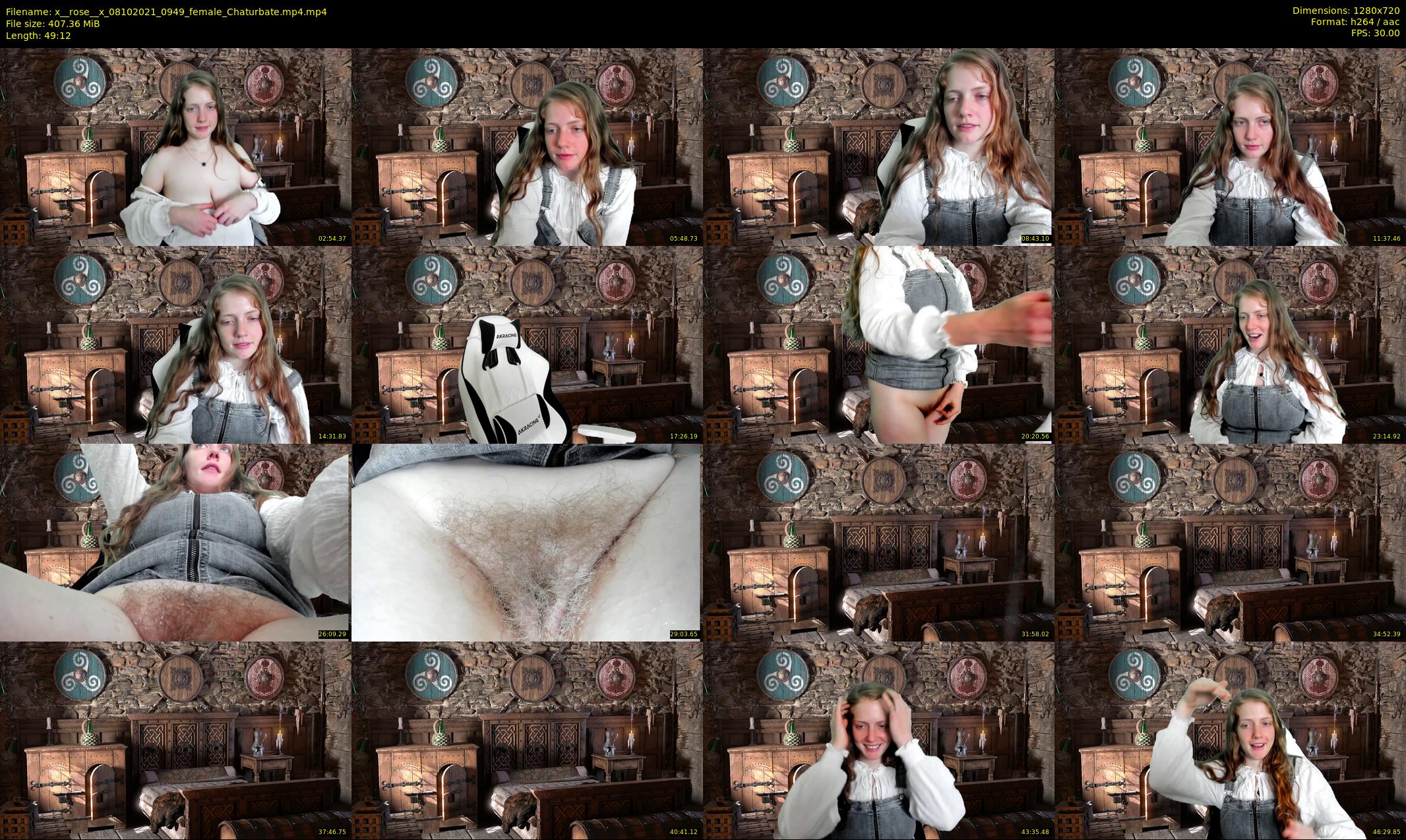 x__rose__x — 50 minute Chaturbate female cam show recording, 720p, Oct 8, 2021