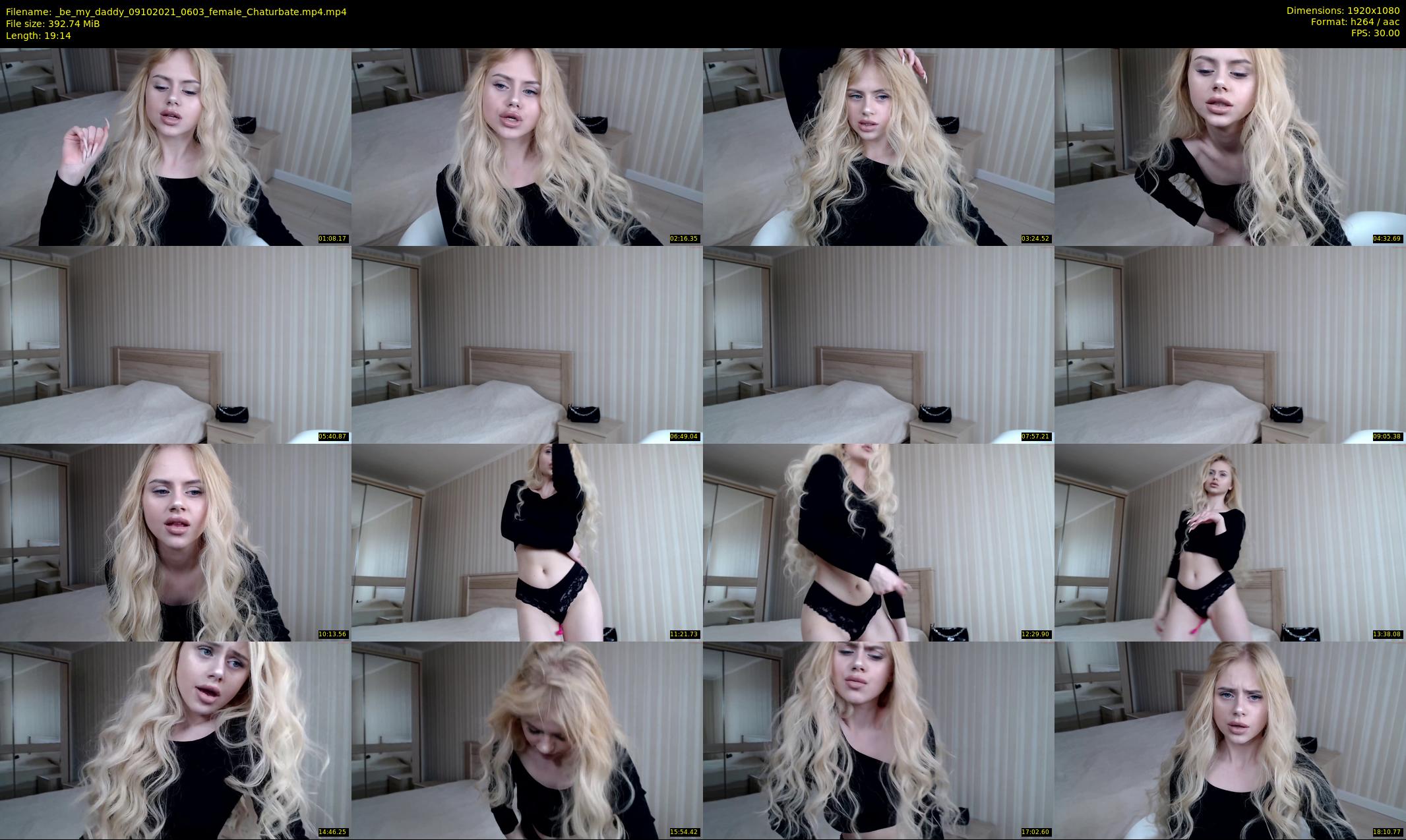 _be_my_daddy — 20 minute Chaturbate female cam show recording, 1080p, Oct 9, 2021
