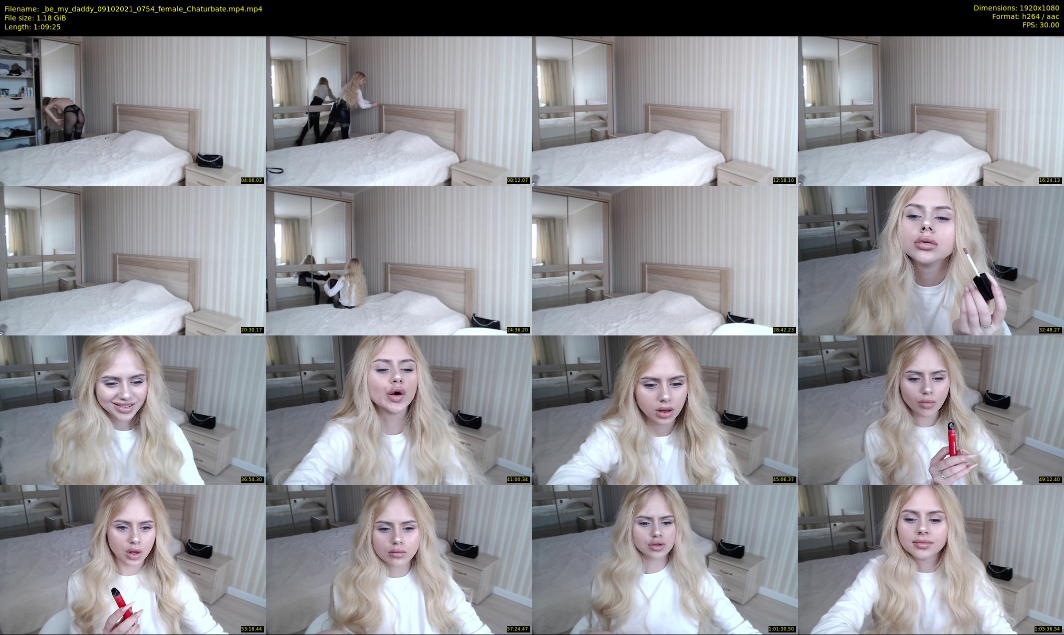 _be_my_daddy — 70 minute Chaturbate female cam show recording, 1080p, Oct 9, 2021