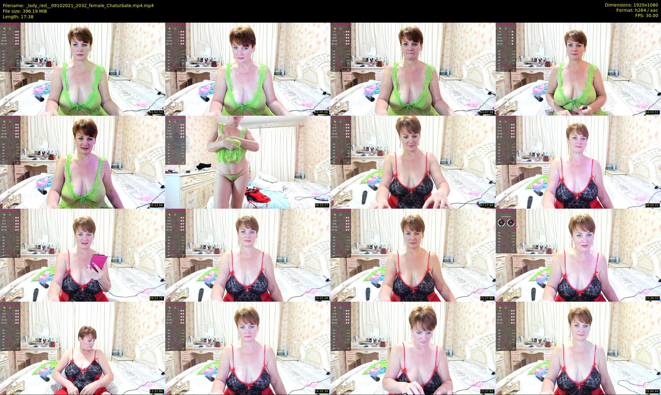 _lady_red_ — 18 minute Chaturbate female cam show recording, 1080p, Oct 9, 2021