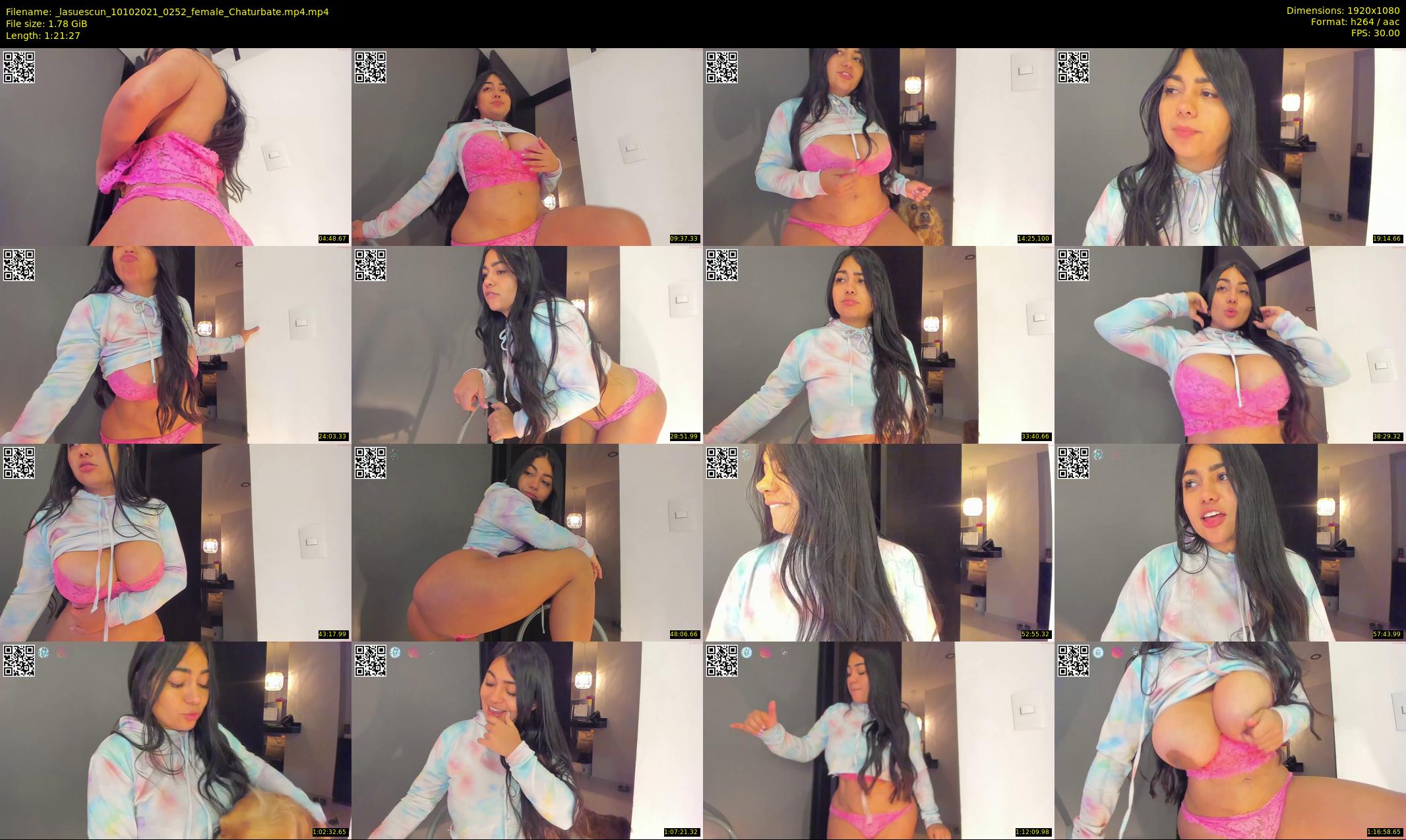 _lasuescun — 82 minute Chaturbate female cam show recording, 1080p, Oct 10, 2021
