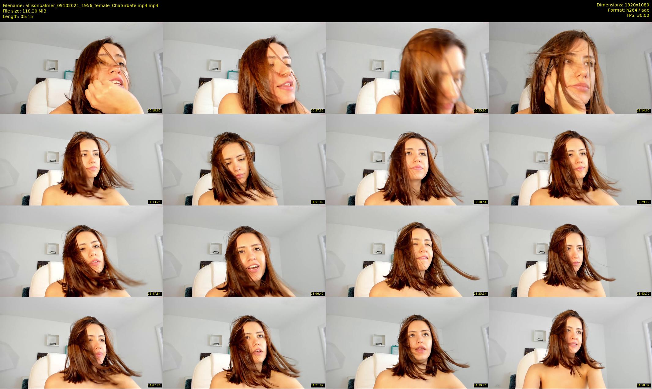 allisonpalmer — 6 minute Chaturbate female cam show recording, 1080p, Oct 9, 2021