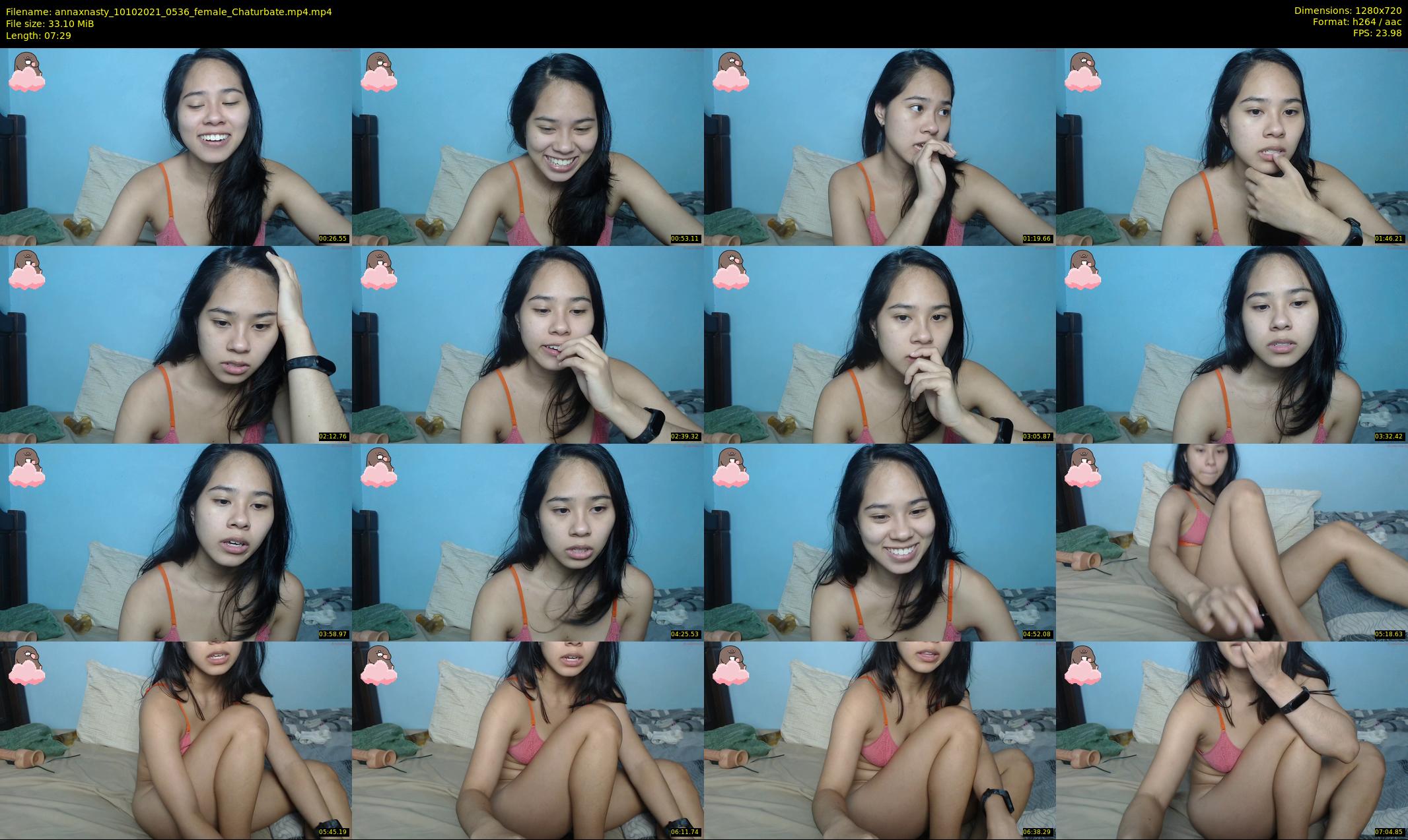 annaxnasty — 8 minute Chaturbate female cam show recording, 720p, Oct 10, 2021