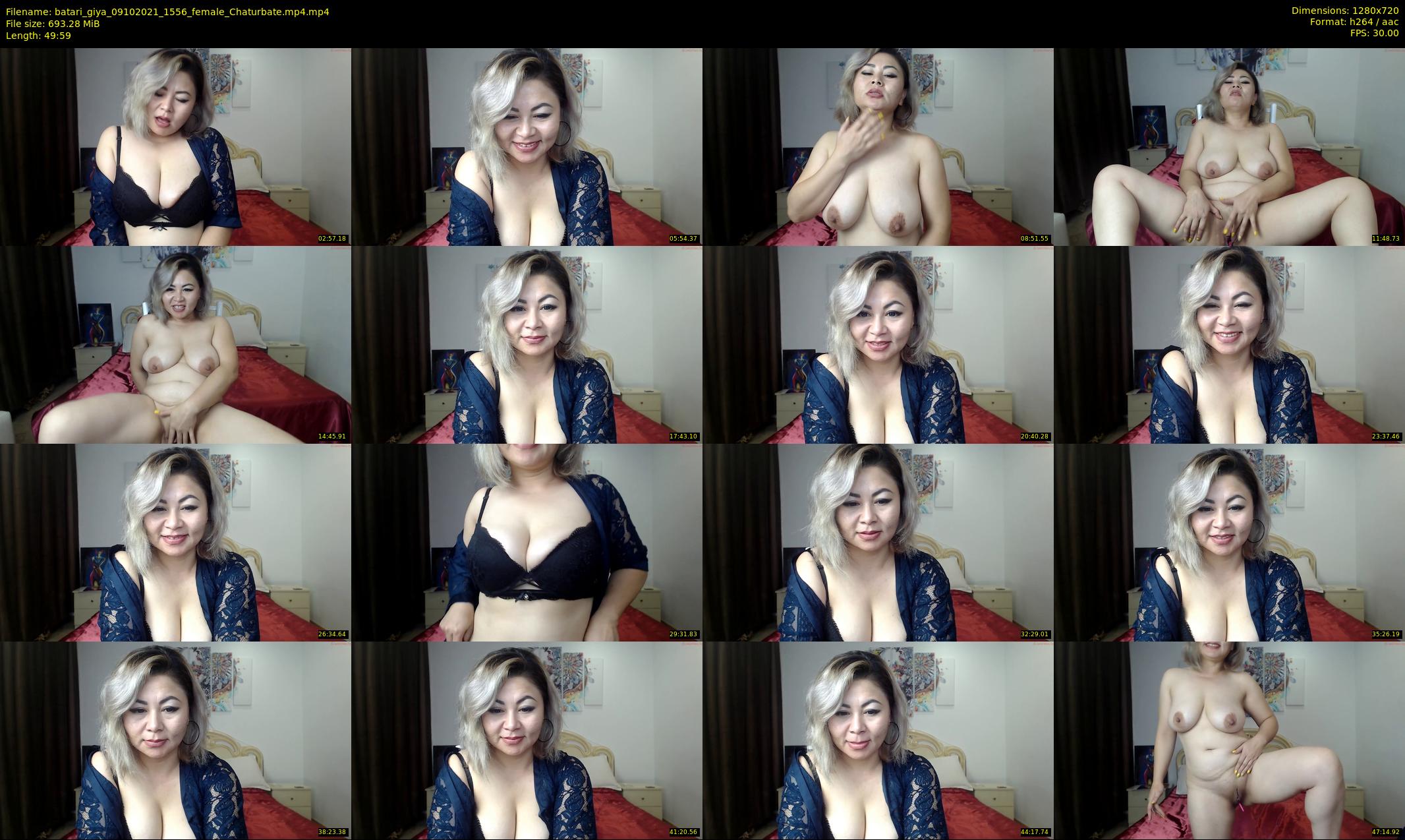 batari_giya — 50 minute Chaturbate female cam show recording, 720p, Oct 9, 2021