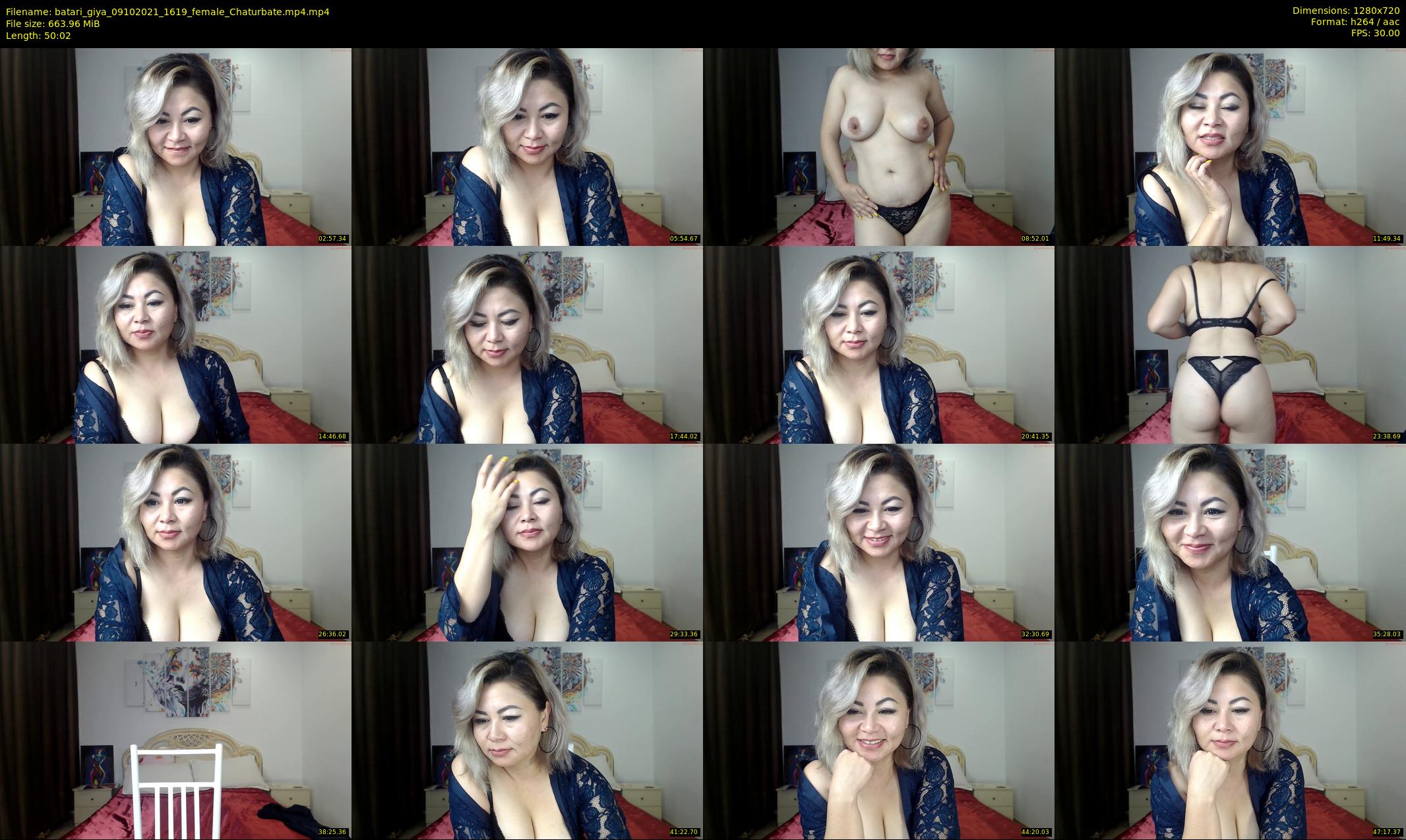 batari_giya — 51 minute Chaturbate female cam show recording, 720p, Oct 9, 2021