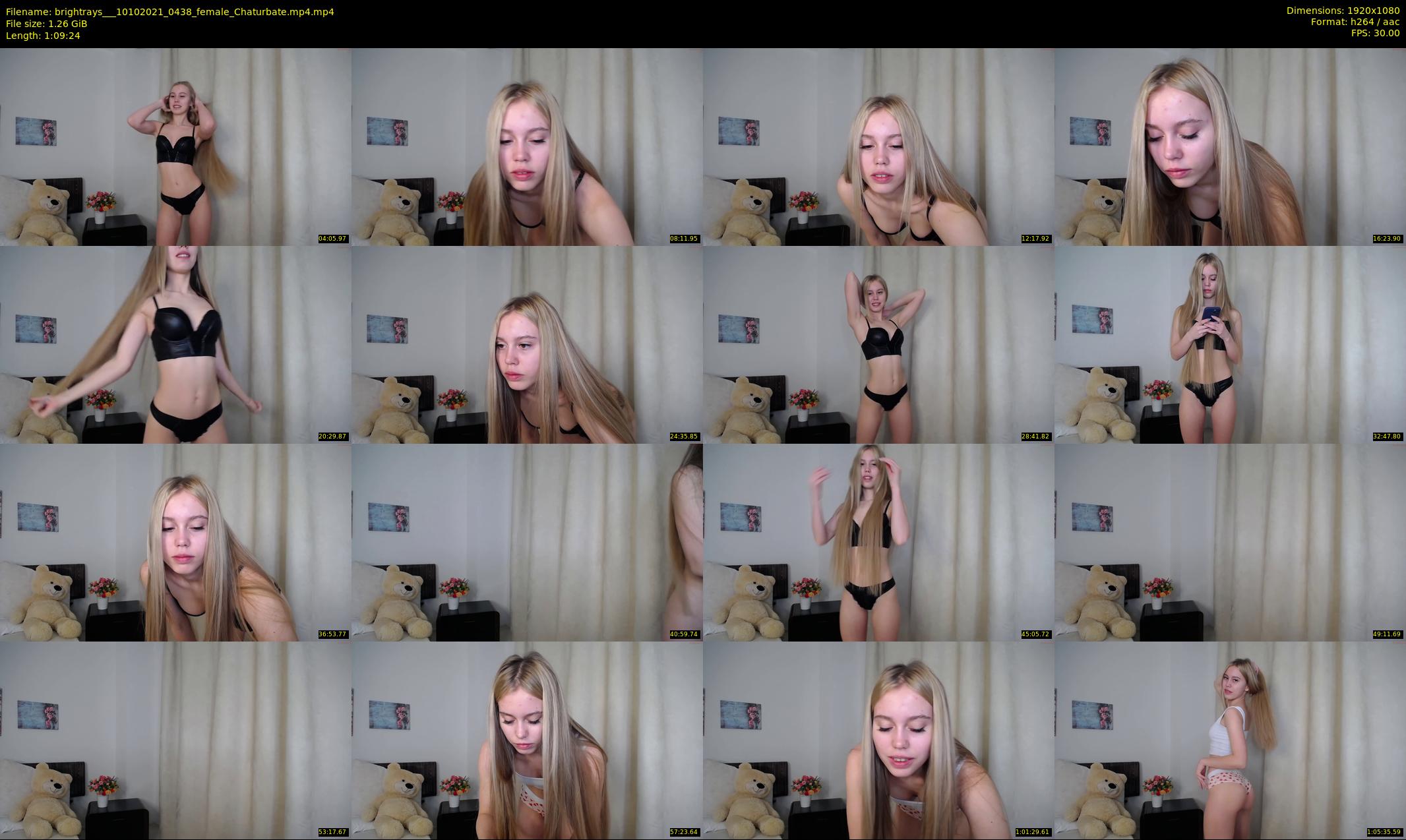brightrays__ — 70 minute Chaturbate female cam show recording, 1080p, Oct 10, 2021