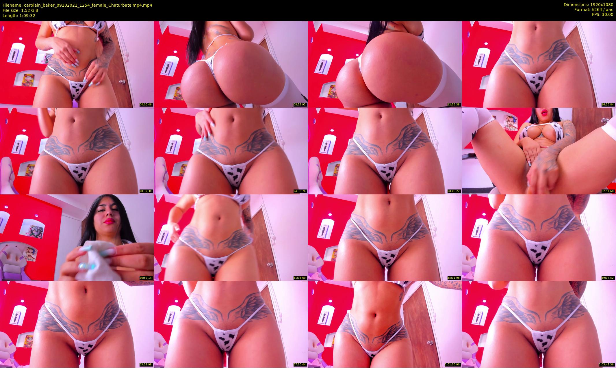 carolain_baker — 70 minute Chaturbate female cam show recording, 1080p, Oct 9, 2021