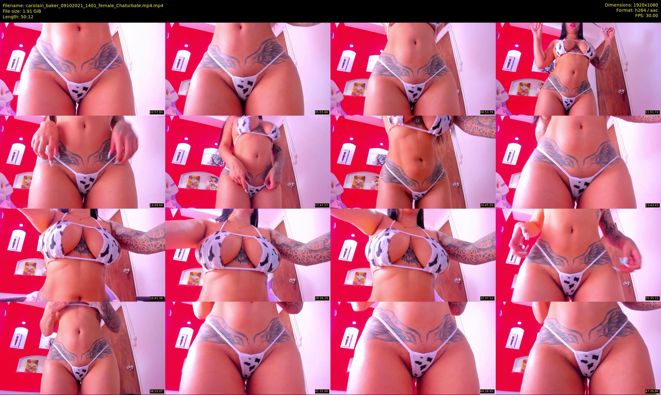 carolain_baker — 51 minute Chaturbate female cam show recording, 1080p, Oct 9, 2021