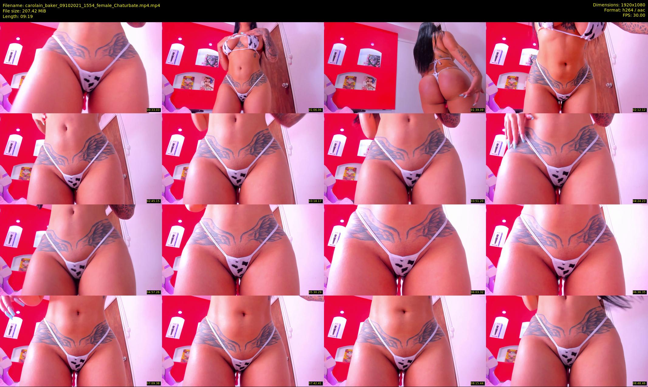 carolain_baker — 10 minute Chaturbate female cam show recording, 1080p, Oct 9, 2021