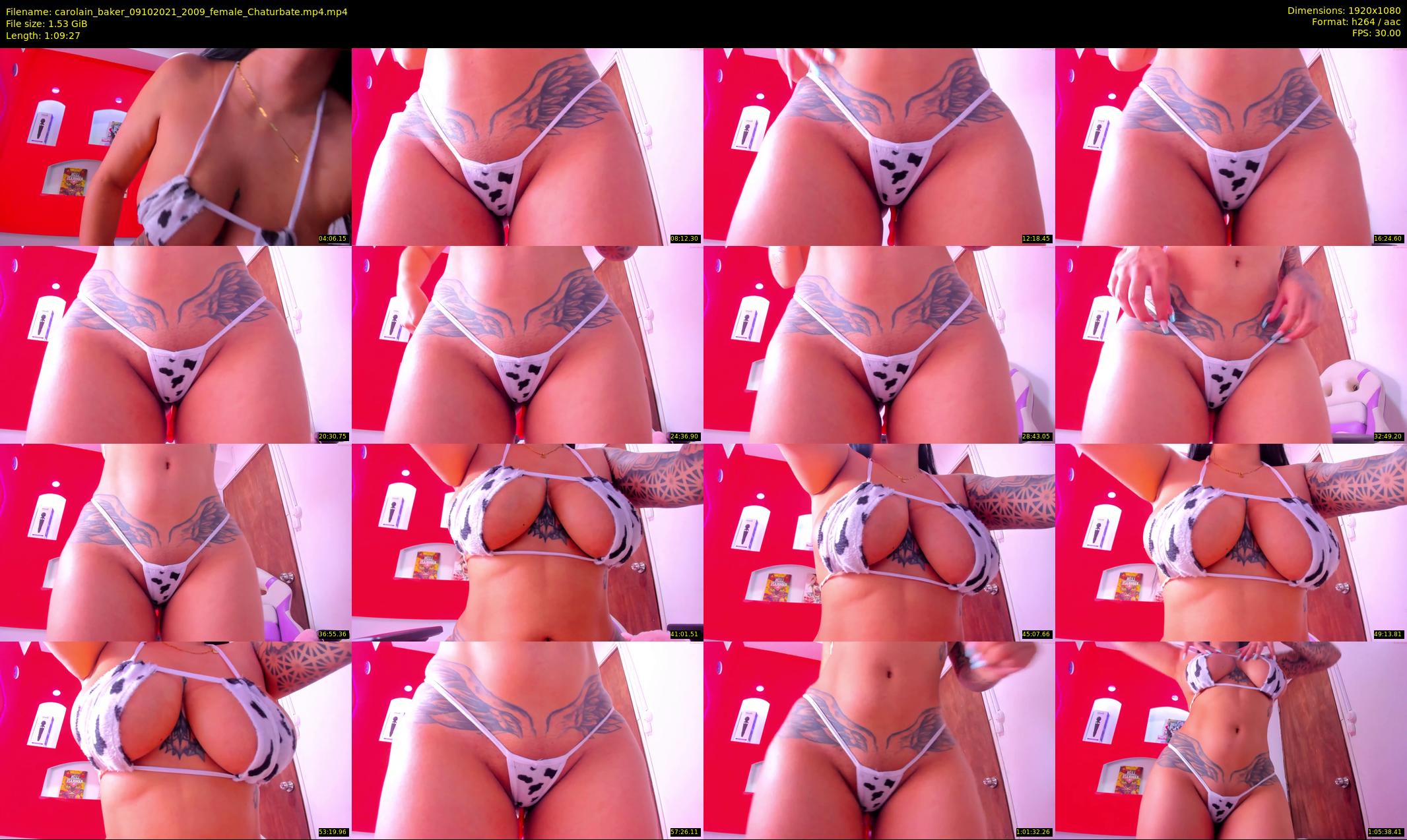 carolain_baker — 70 minute Chaturbate female cam show recording, 1080p, Oct 9, 2021