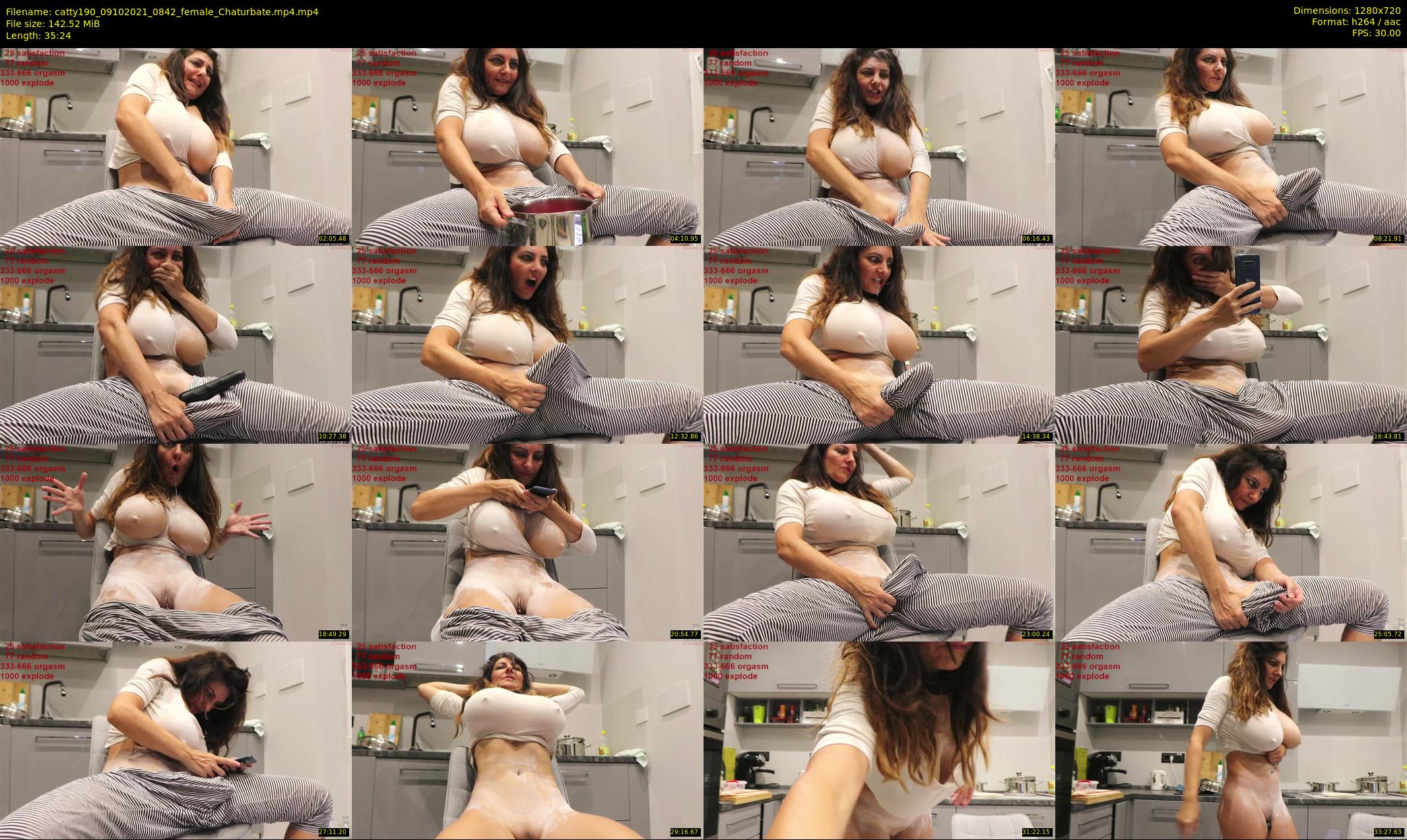 catty190 — 36 minute Chaturbate female cam show recording, 720p, Oct 9, 2021