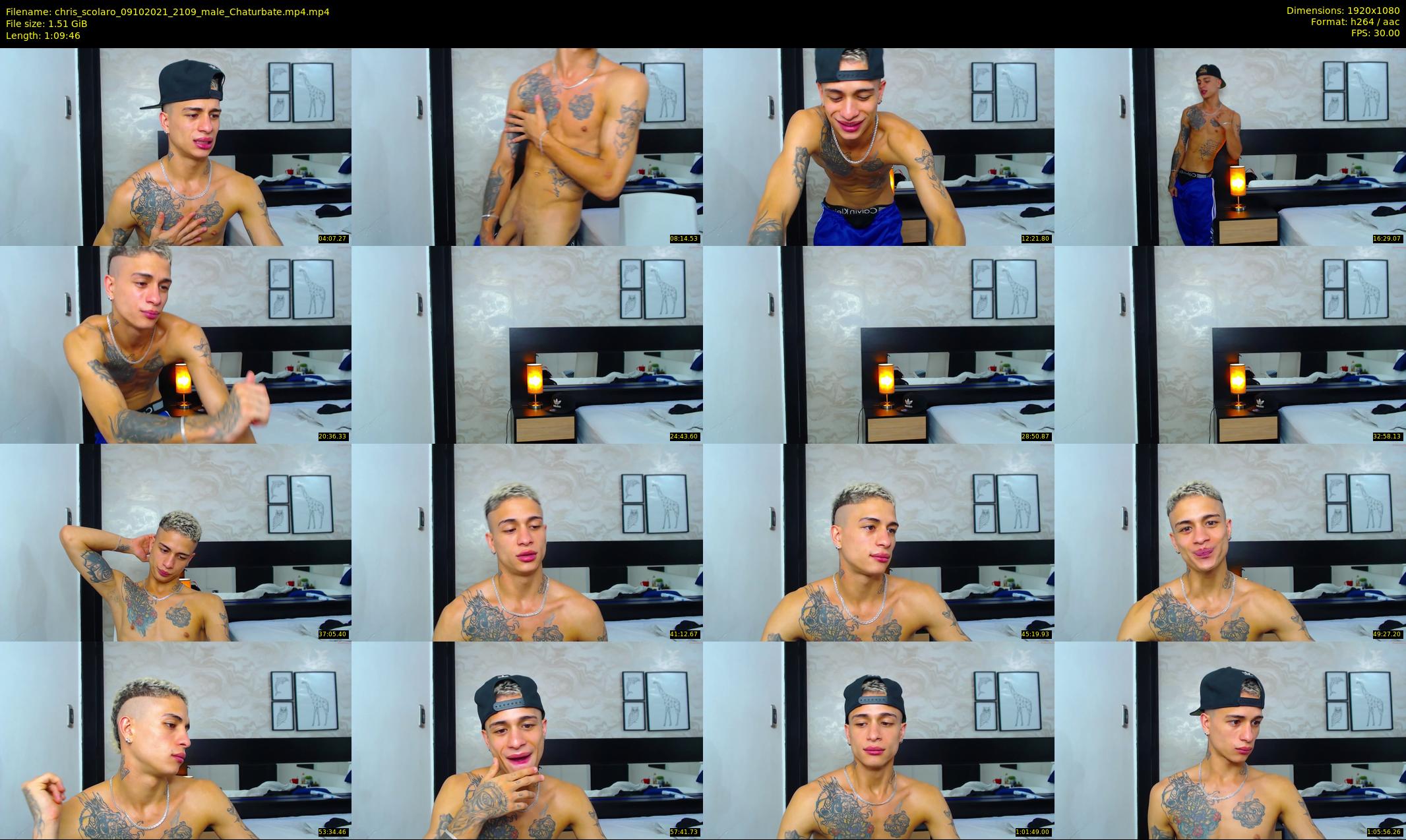 chris_scolaro — 70 minute Chaturbate male cam show recording, 1080p, Oct 9, 2021