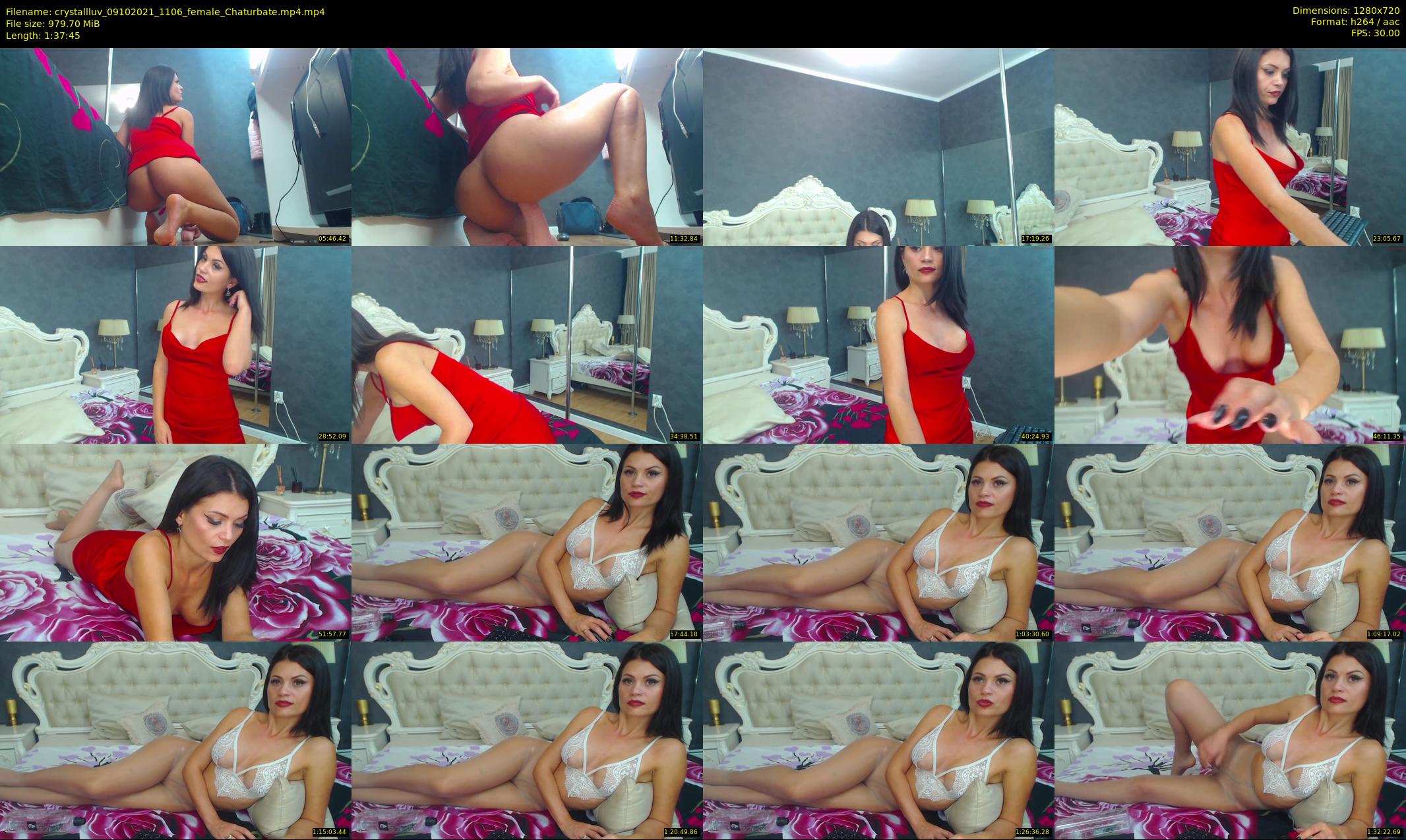 crystallluv — 98 minute Chaturbate female cam show recording, 720p, Oct 9, 2021
