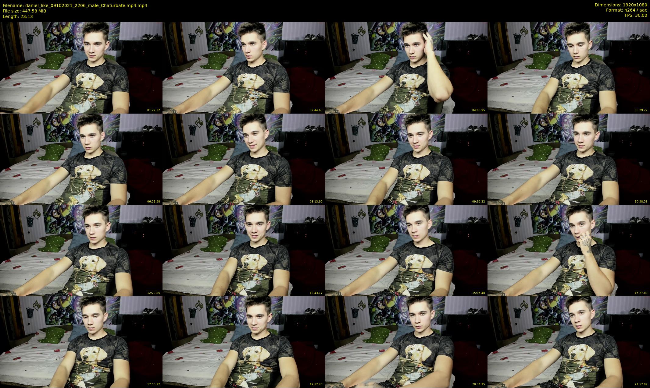 daniel_like — 24 minute Chaturbate male cam show recording, 1080p, Oct 9, 2021