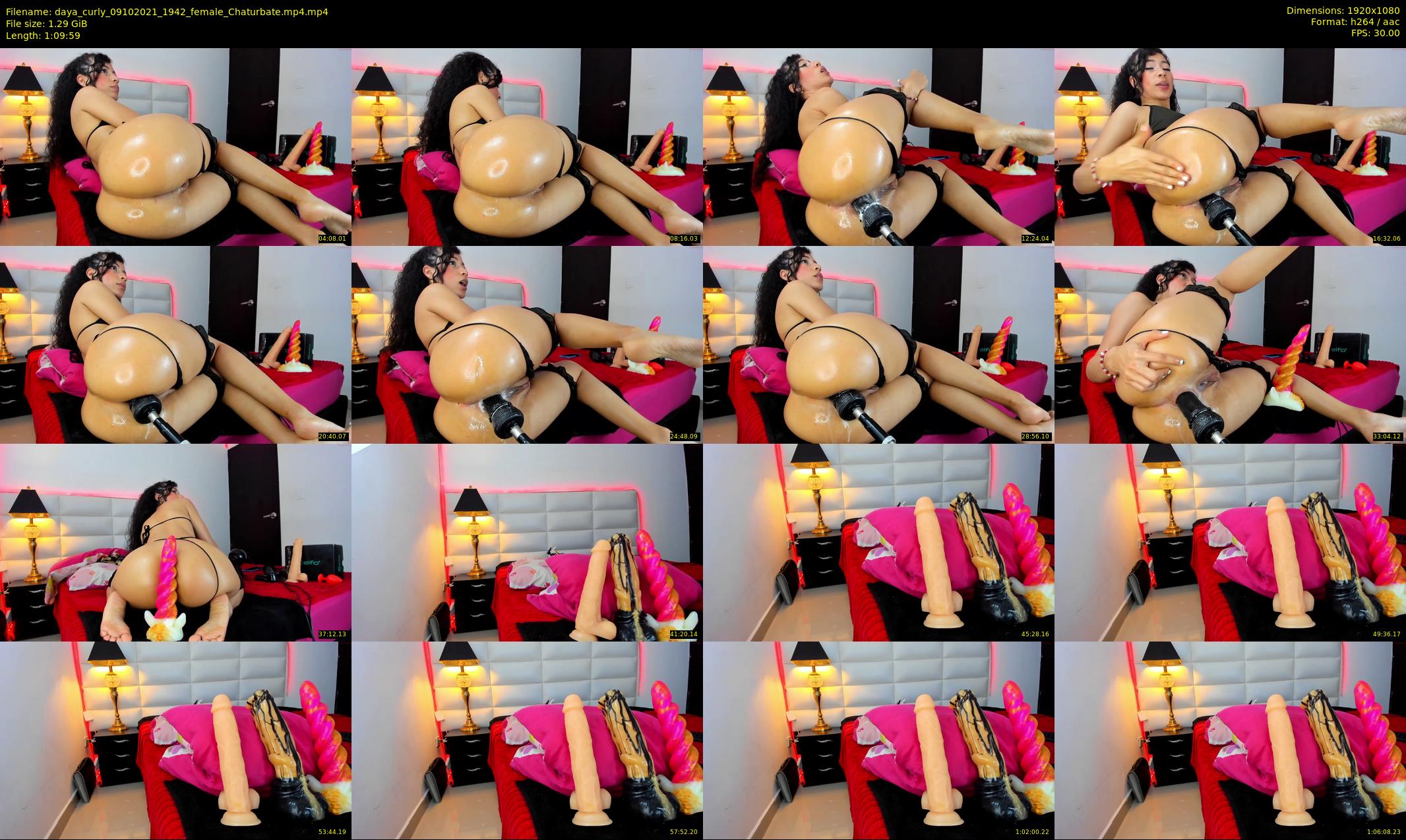 daya_curly — 70 minute Chaturbate female cam show recording, 1080p, Oct 9, 2021