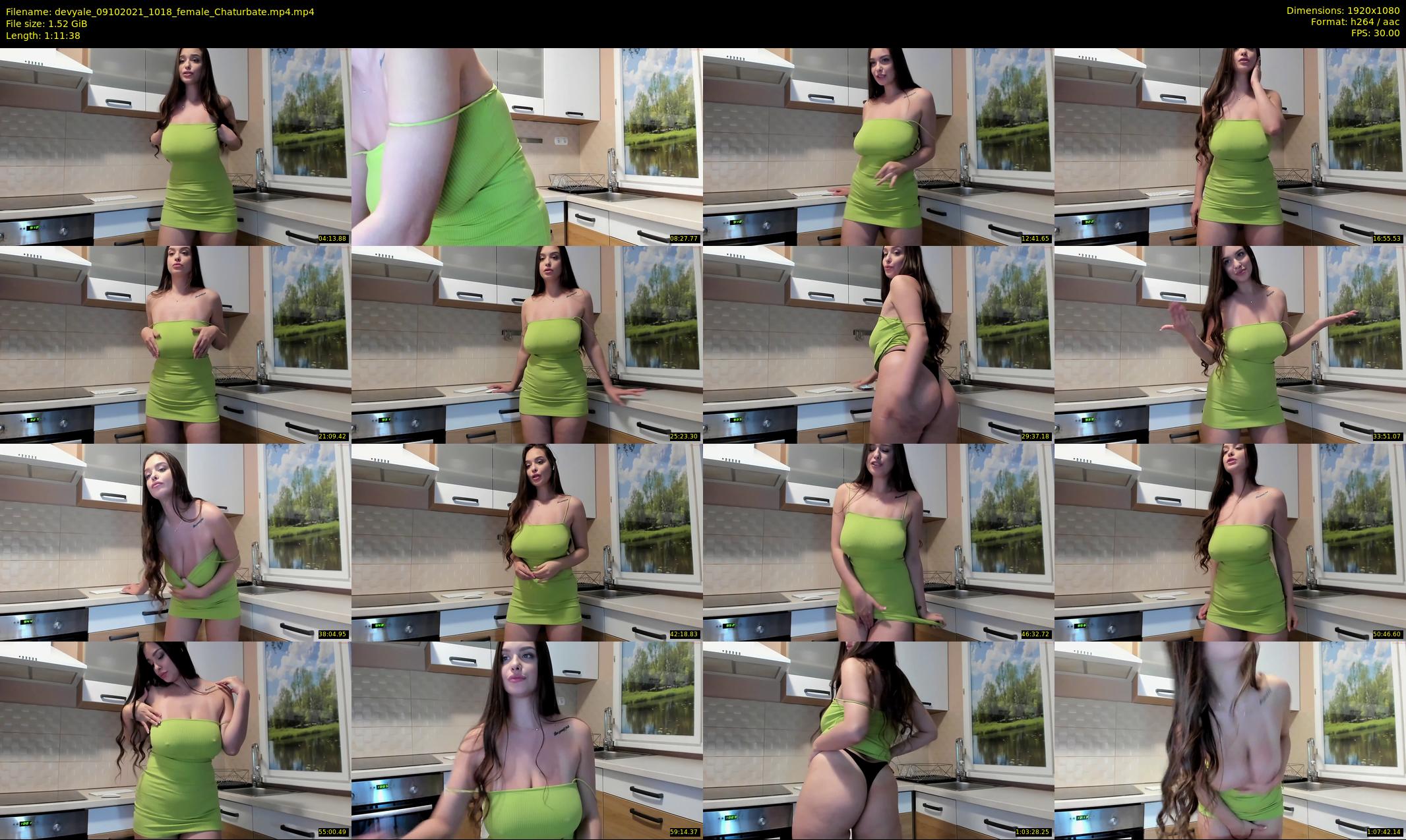 devyale — 72 minute Chaturbate female cam show recording, 1080p, Oct 9, 2021