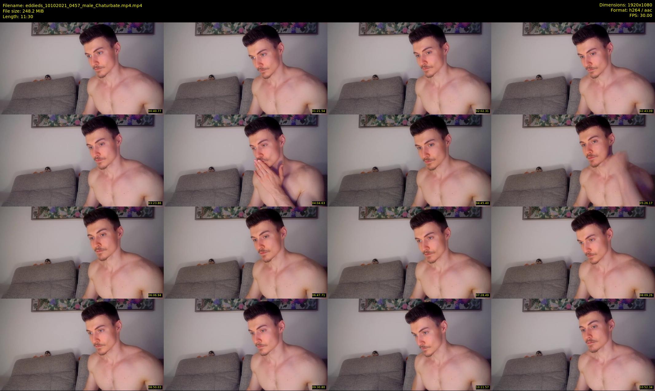 eddieds — 12 minute Chaturbate male cam show recording, 1080p, Oct 10, 2021