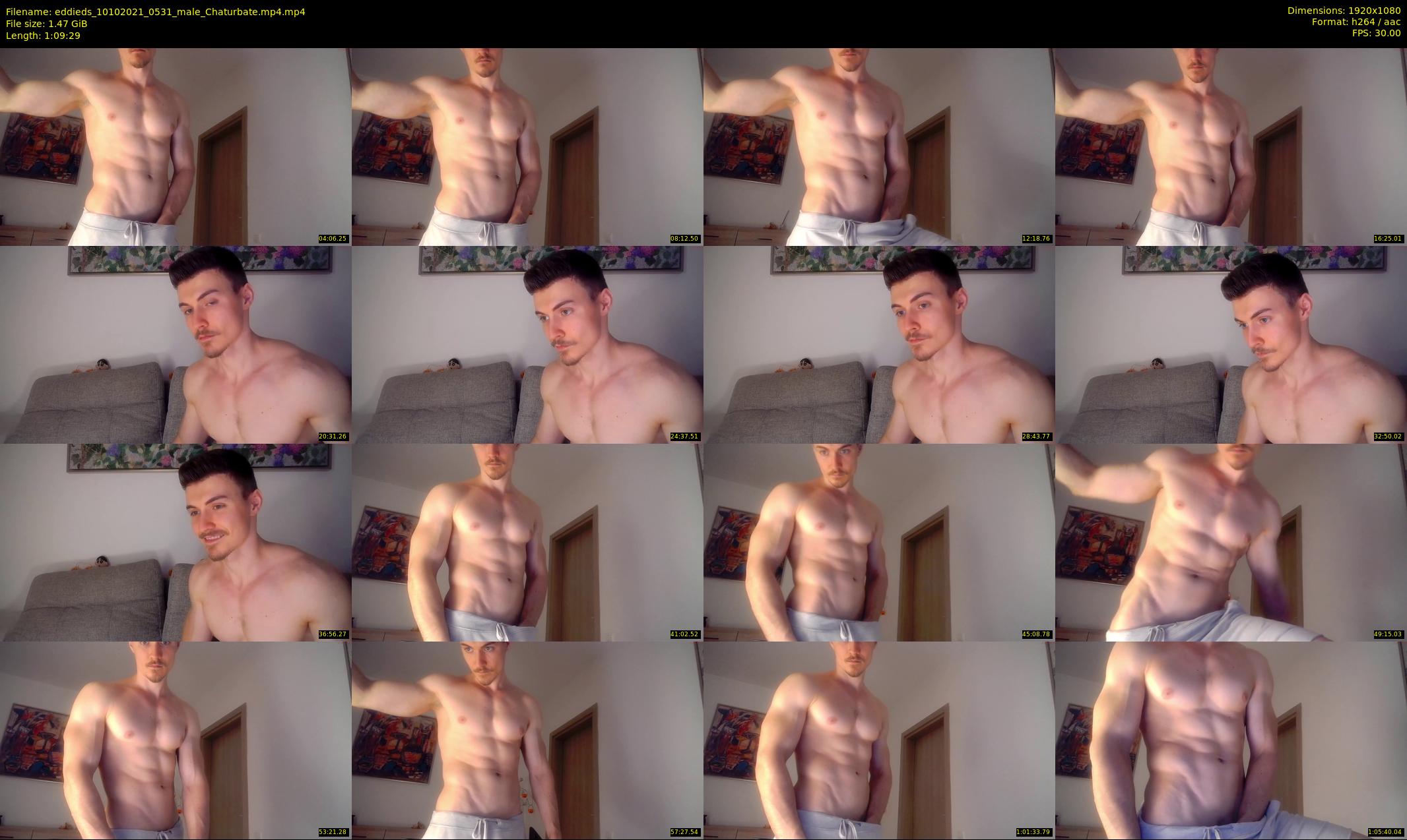 eddieds — 70 minute Chaturbate male cam show recording, 1080p, Oct 10, 2021