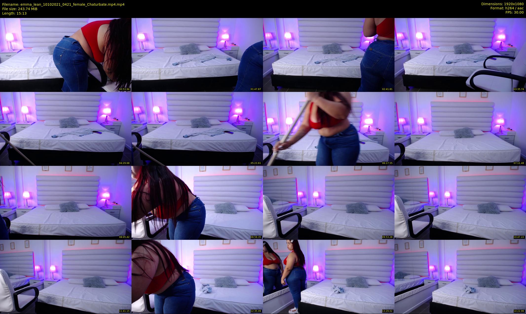 emma_lean — 16 minute Chaturbate female cam show recording, 1080p, Oct 10, 2021