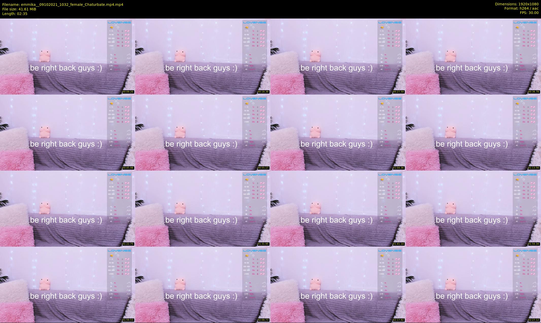 emmika_ — 3 minute Chaturbate female cam show recording, 1080p, Oct 9, 2021