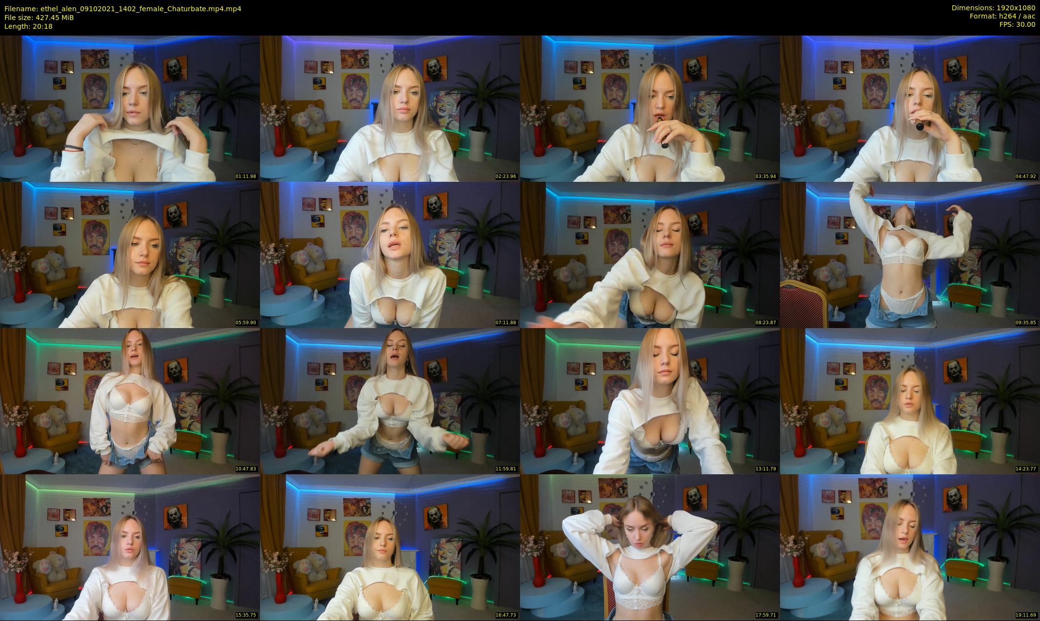 ethel_alen — 21 minute Chaturbate female cam show recording, 1080p, Oct 9, 2021
