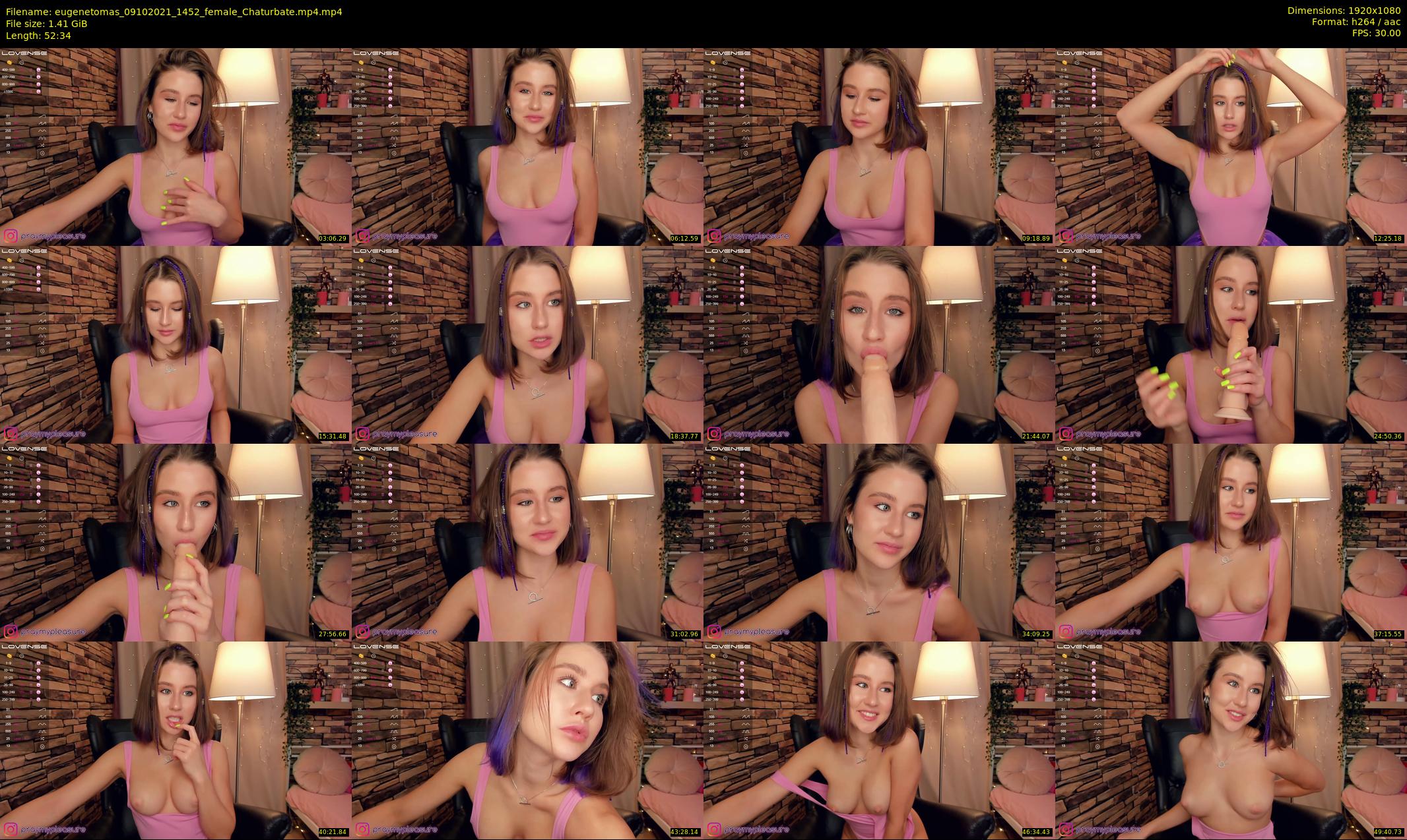 eugenetomas — 53 minute Chaturbate couple cam show recording, 1080p, Oct 9, 2021