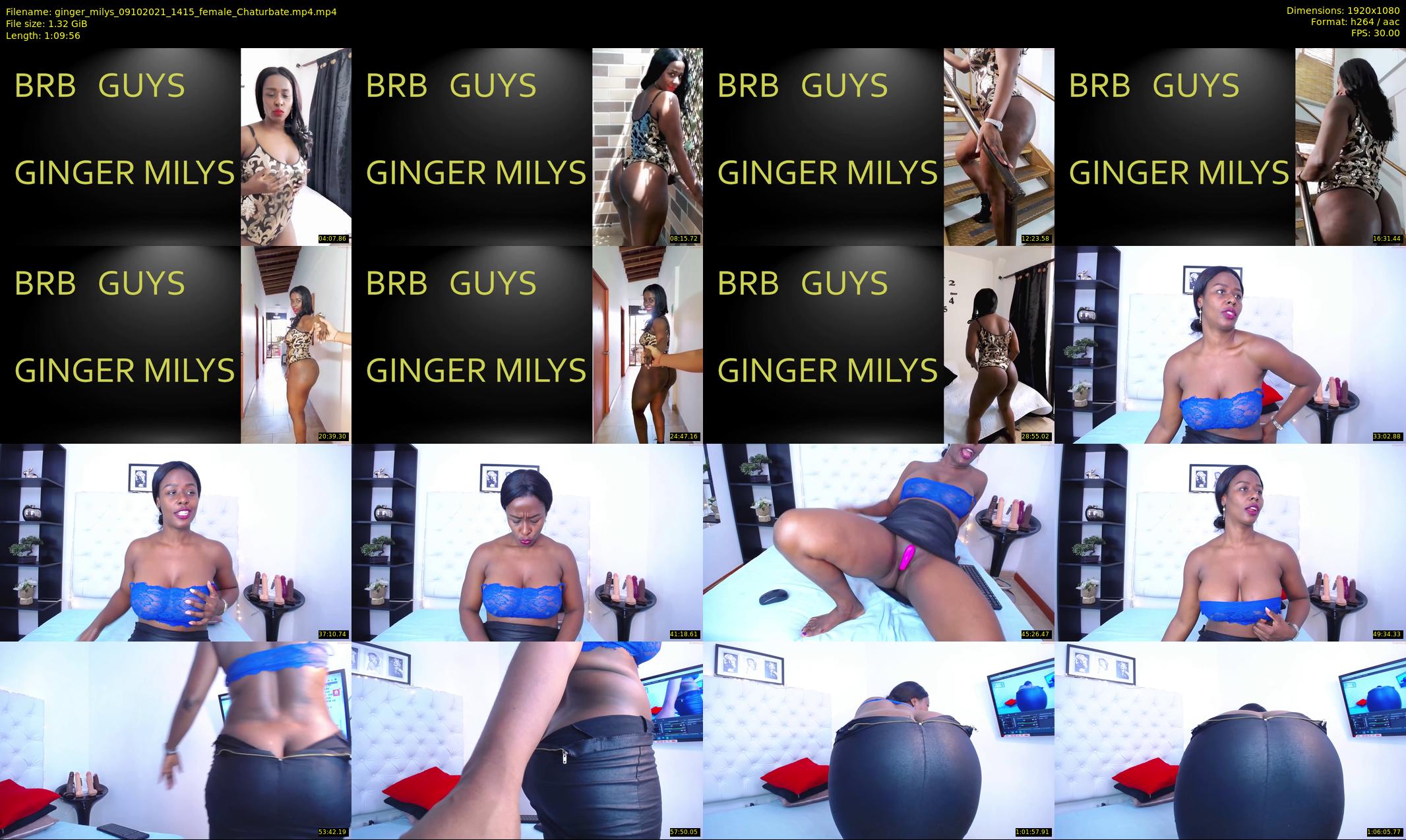 ginger_milys — 70 minute Chaturbate female cam show recording, 1080p, Oct 9, 2021