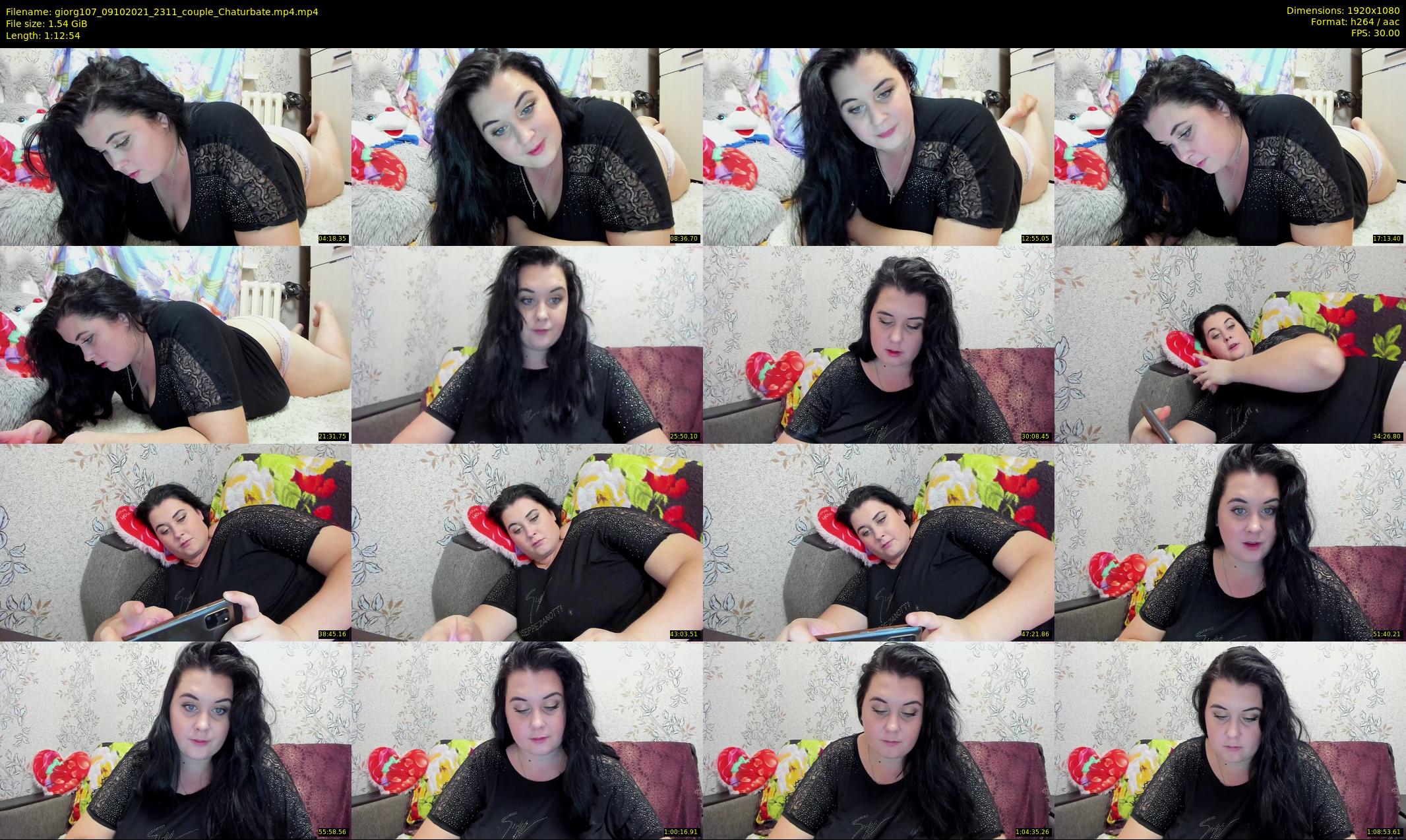 giorg107 — 73 minute Chaturbate couple cam show recording, 1080p, Oct 9, 2021