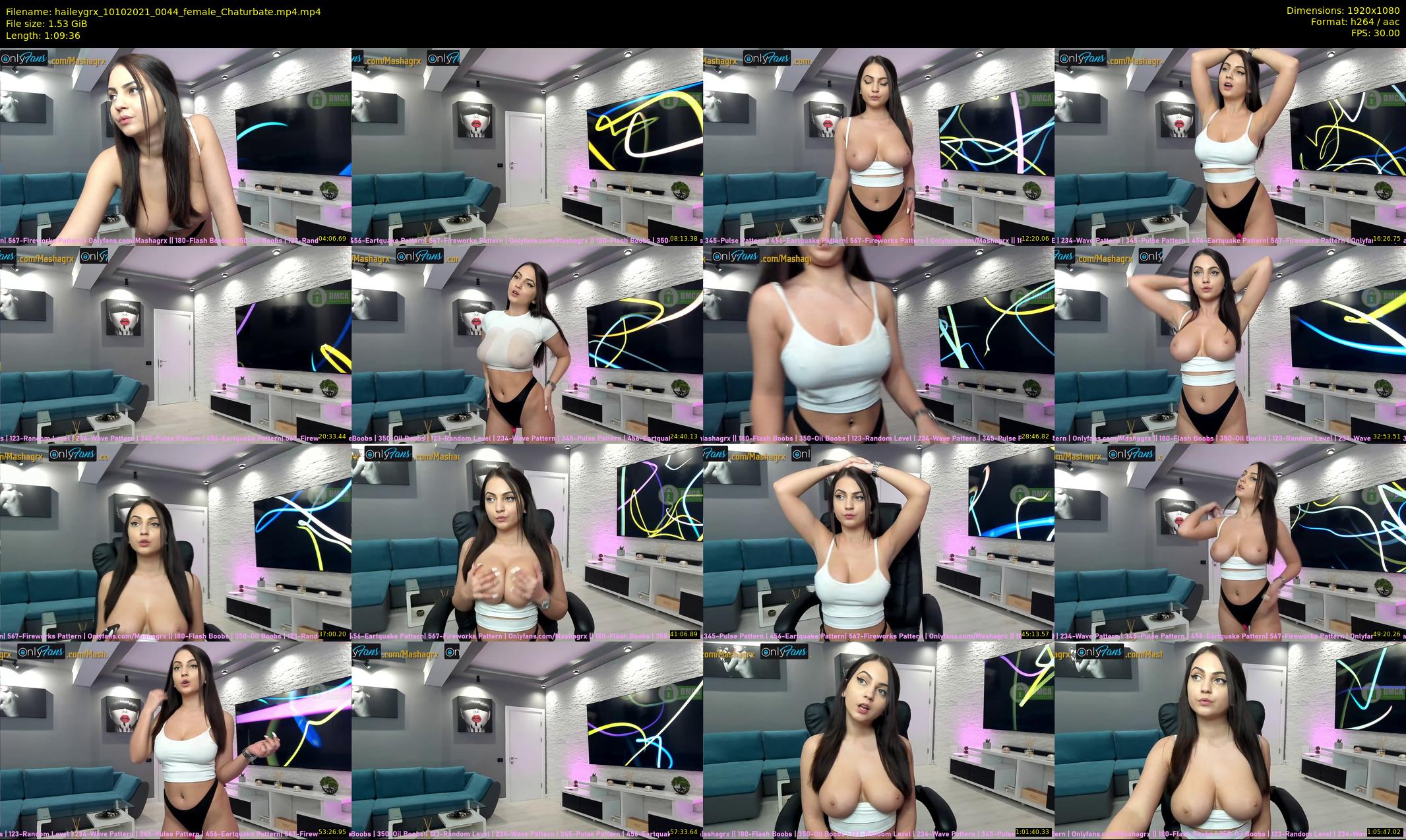 haileygrx — 70 minute Chaturbate female cam show recording, 1080p, Oct 10, 2021