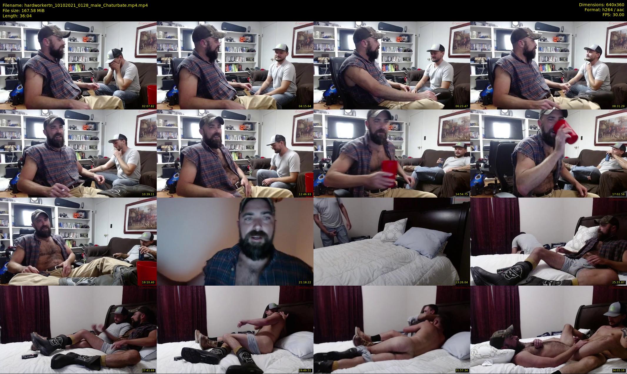 hardworkertn — 37 minute Chaturbate male cam show recording, 360p, Oct 10, 2021