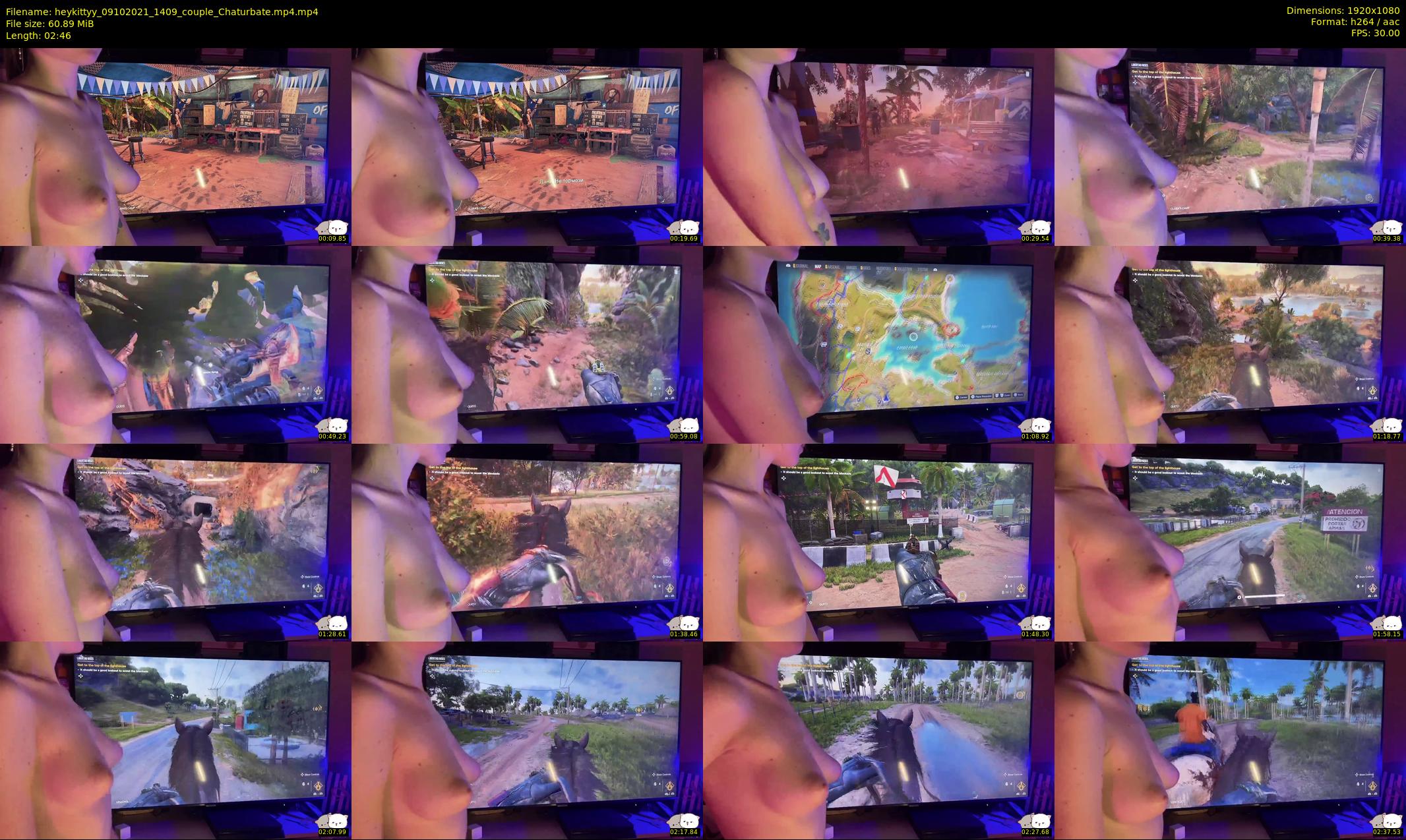 heykittyy — 3 minute Chaturbate couple cam show recording, 1080p, Oct 9, 2021