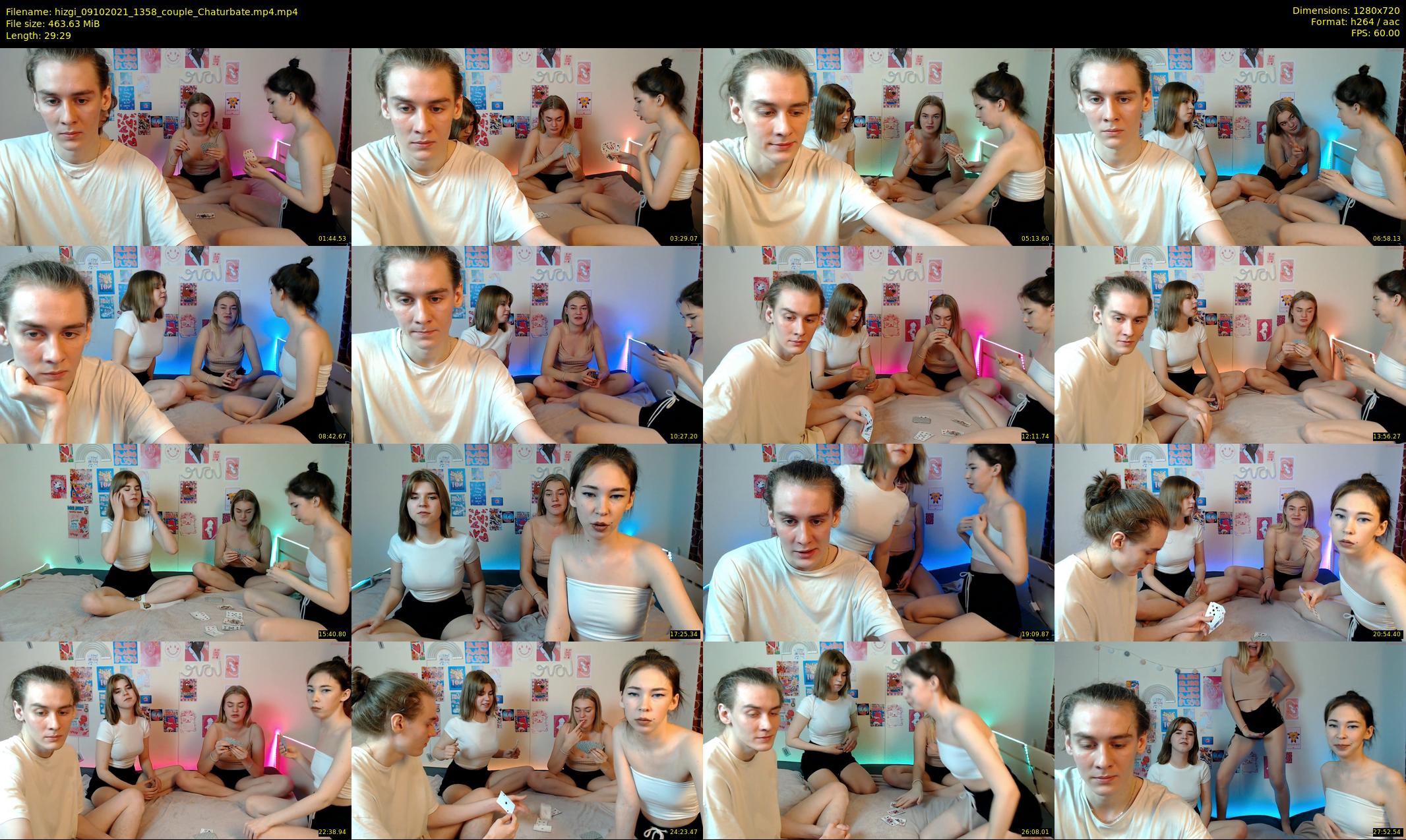 hizgi — 30 minute Chaturbate couple cam show recording, 720p, Oct 9, 2021