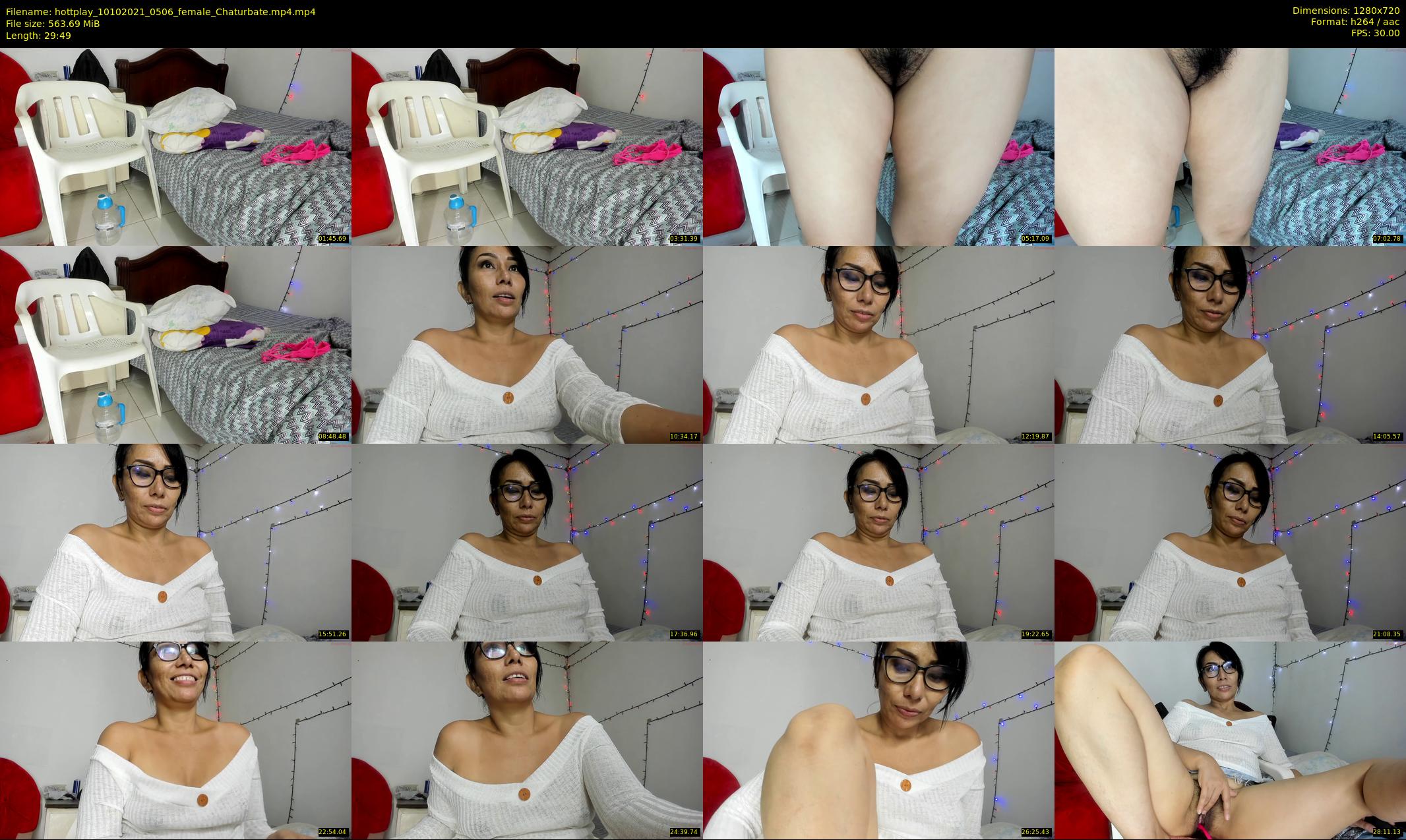 hottplay — 30 minute Chaturbate female cam show recording, 720p, Oct 10, 2021