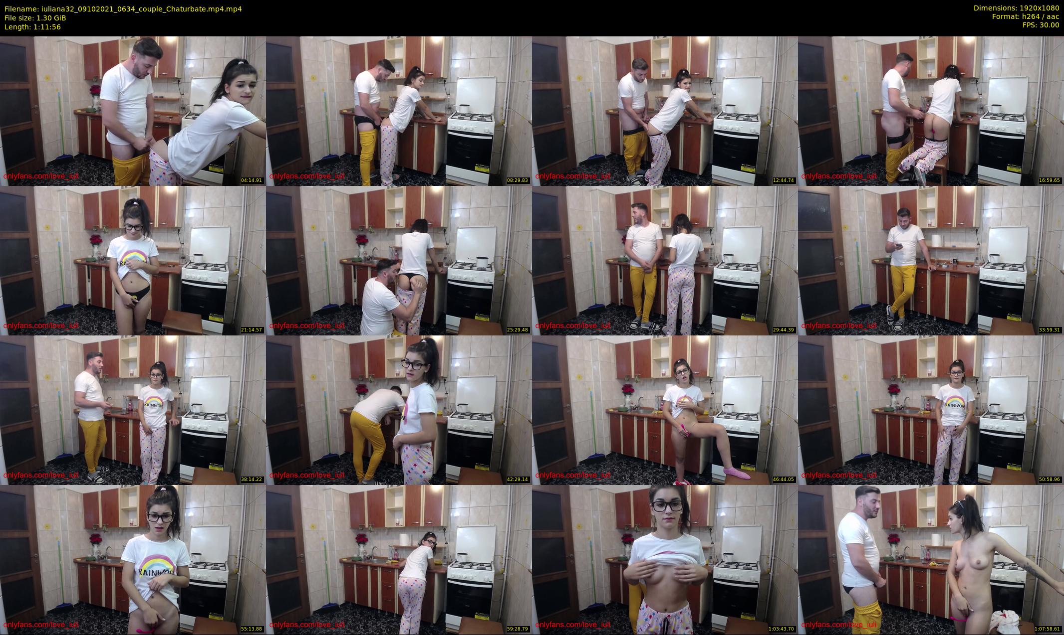 iuliana32 — 72 minute Chaturbate couple cam show recording, 1080p, Oct 9, 2021