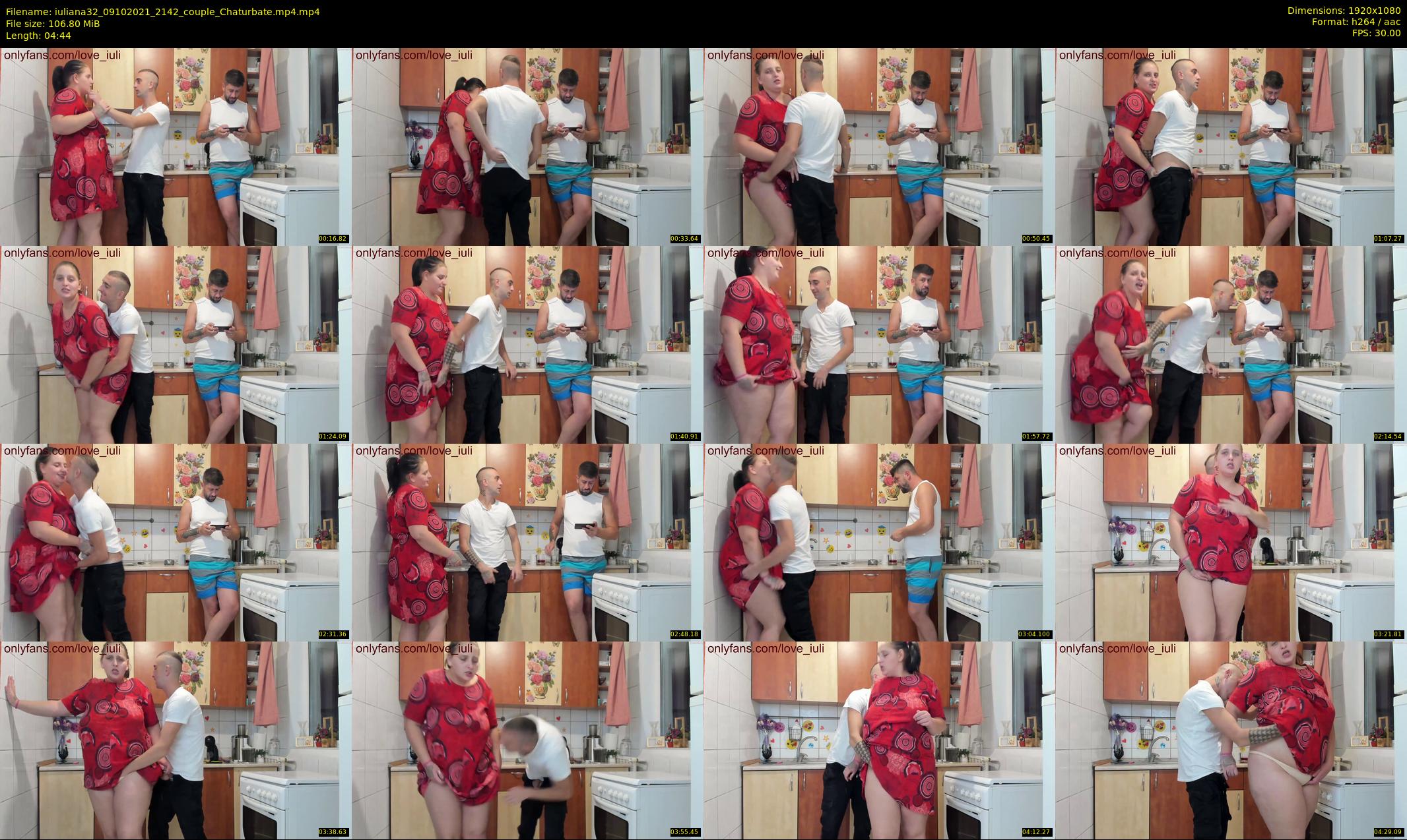 iuliana32 — 5 minute Chaturbate couple cam show recording, 1080p, Oct 9, 2021