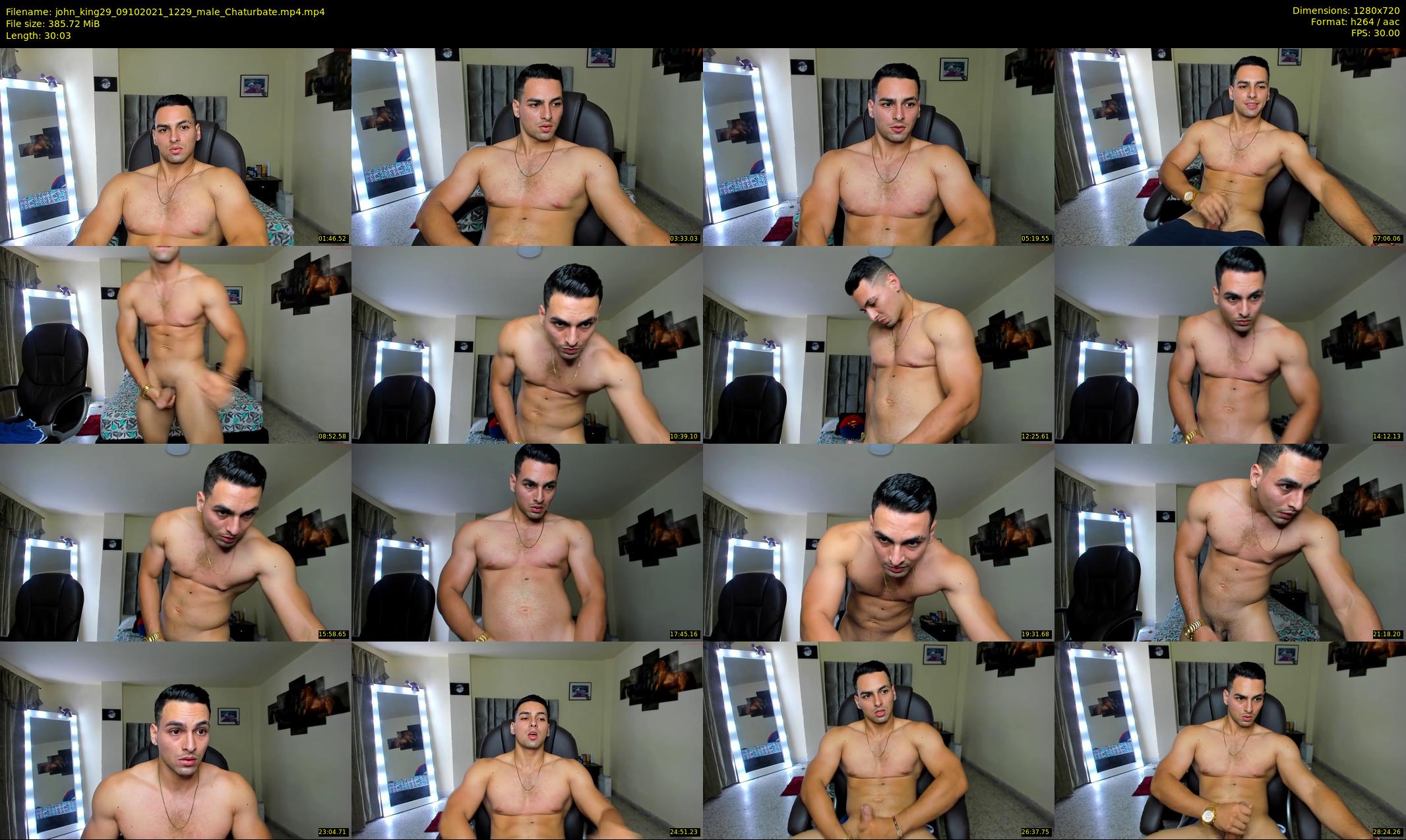 john_king29 — 31 minute Chaturbate male cam show recording, 720p, Oct 9, 2021