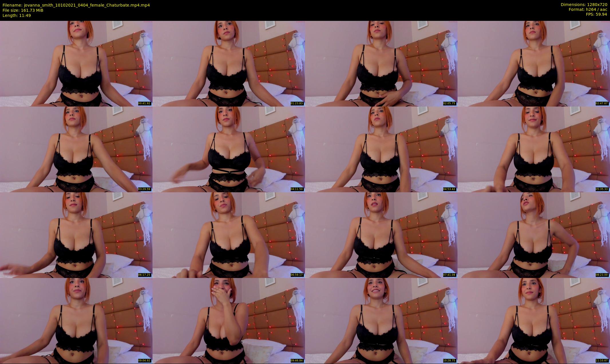 jovanna_smith — 12 minute Chaturbate female cam show recording, 720p, Oct 10, 2021