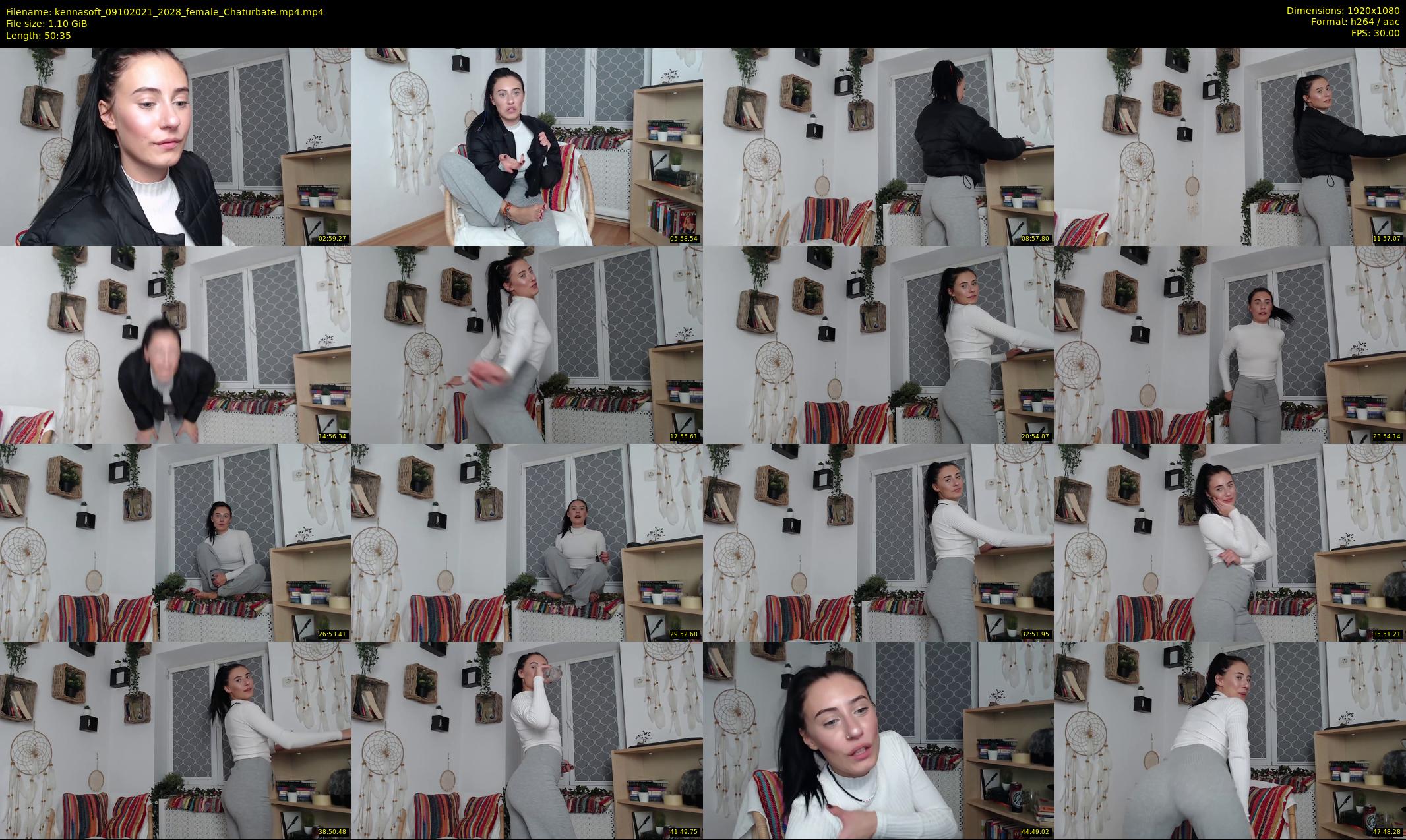 kennasoft — 51 minute Chaturbate female cam show recording, 1080p, Oct 9, 2021