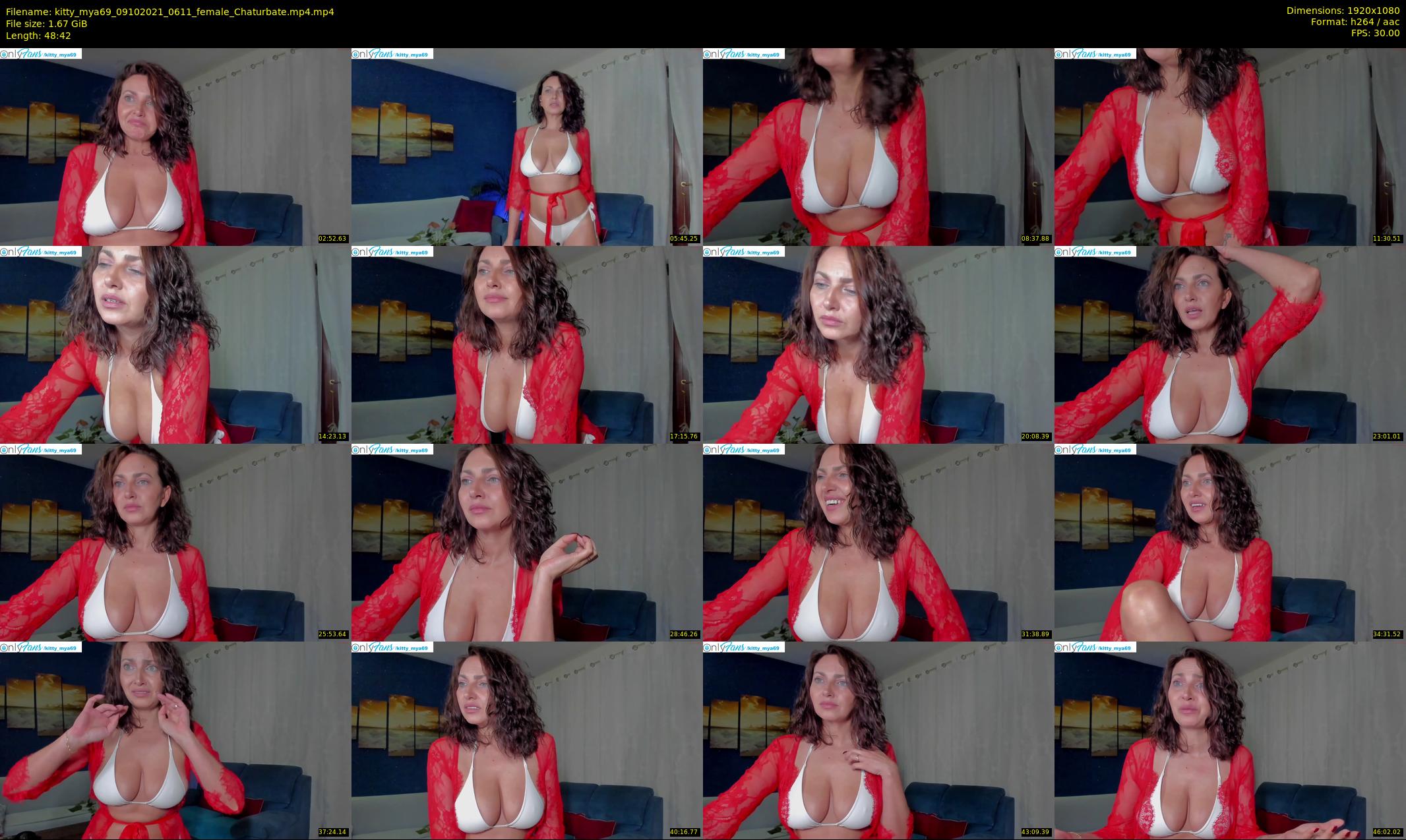 kitty_mya69 — 49 minute Chaturbate female cam show recording, 1080p, Oct 9, 2021