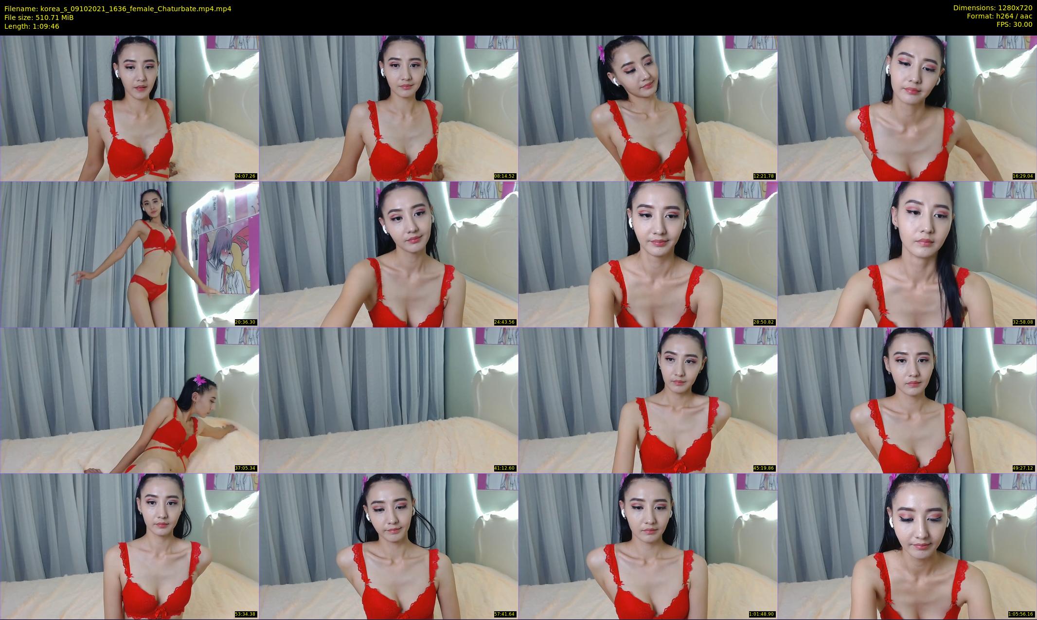 korea_s — 70 minute Chaturbate female cam show recording, 720p, Oct 9, 2021
