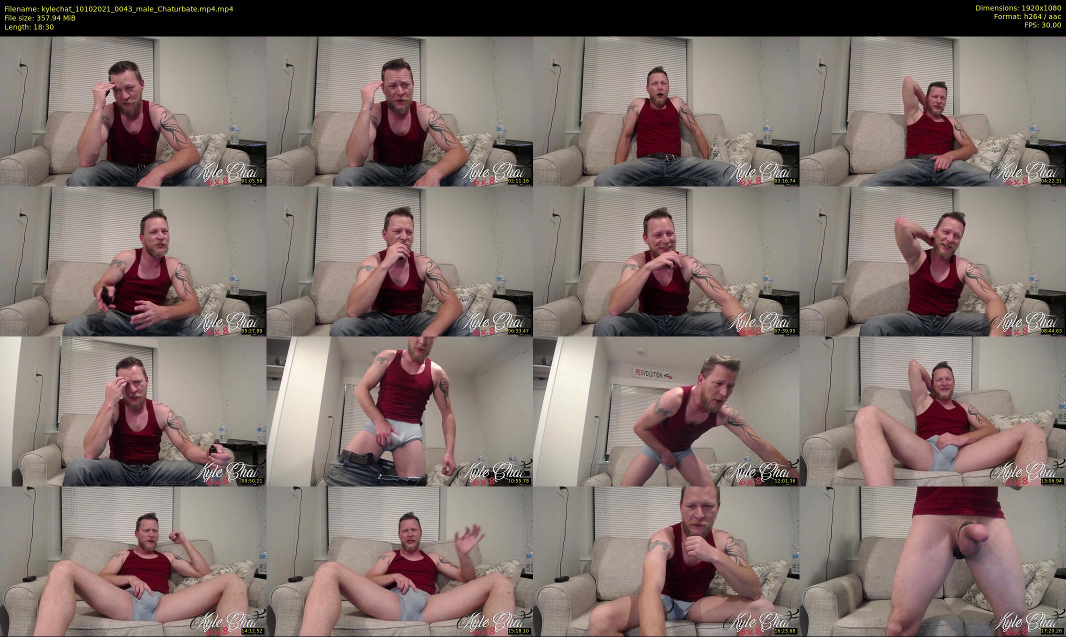 kylechat — 19 minute Chaturbate male cam show recording, 1080p, Oct 10, 2021